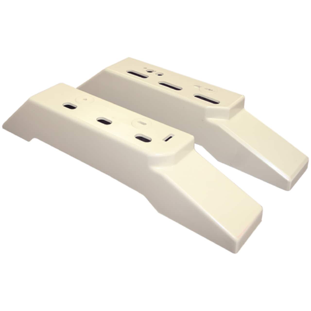 Duluth Forge PF09B 2 -Pack White Plastic Freestanding/Wall-mounted Heater base legs