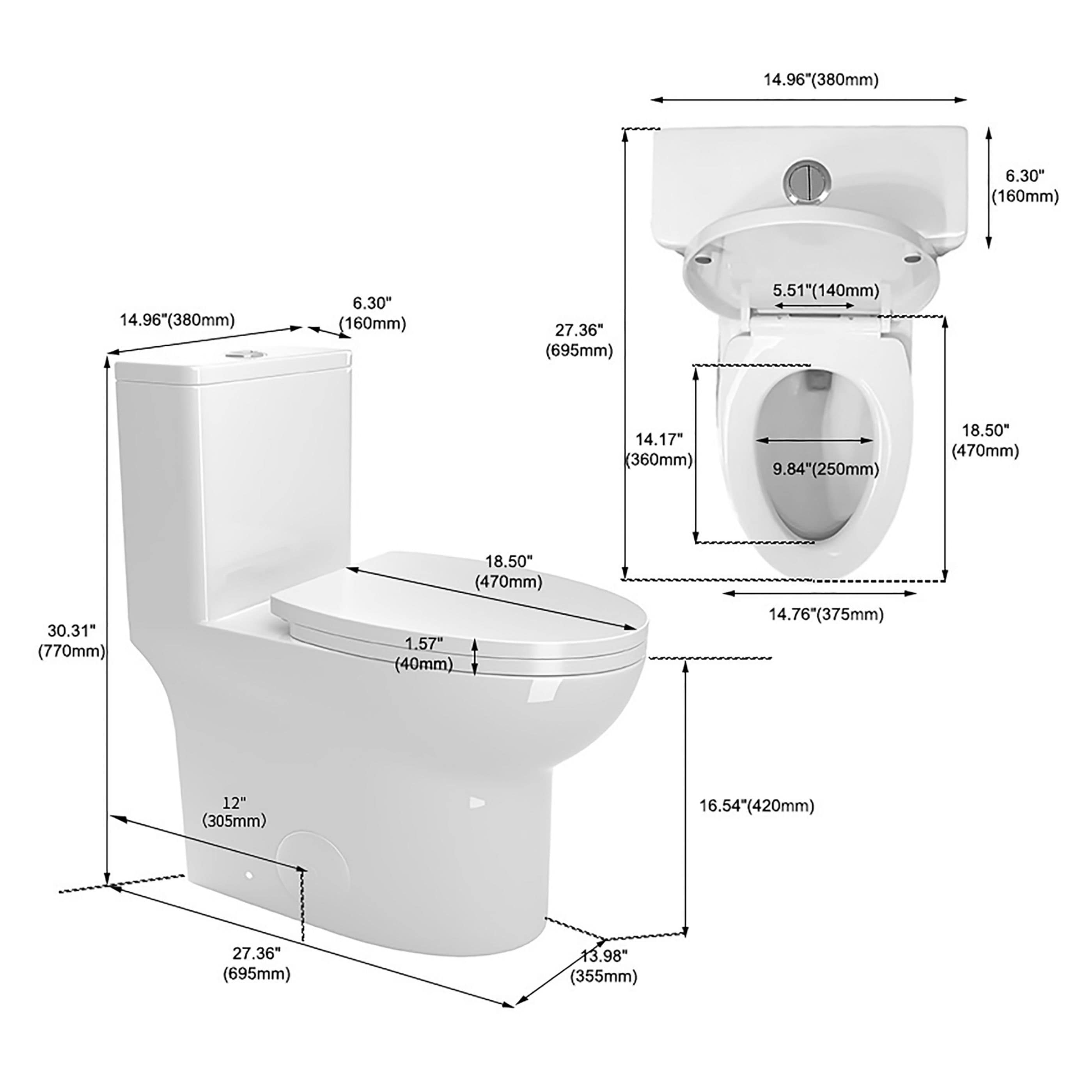 WELLFOR QPZ-PB24739 toilets - View #9