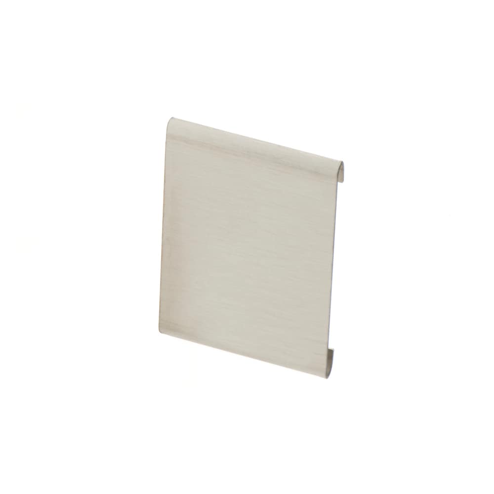 Schluter Systems V/SS60EB11 Schiene-Step 0.688-in W x 1.0-in L Brushed Stainless Steel Steel Step Tile Edge Trim