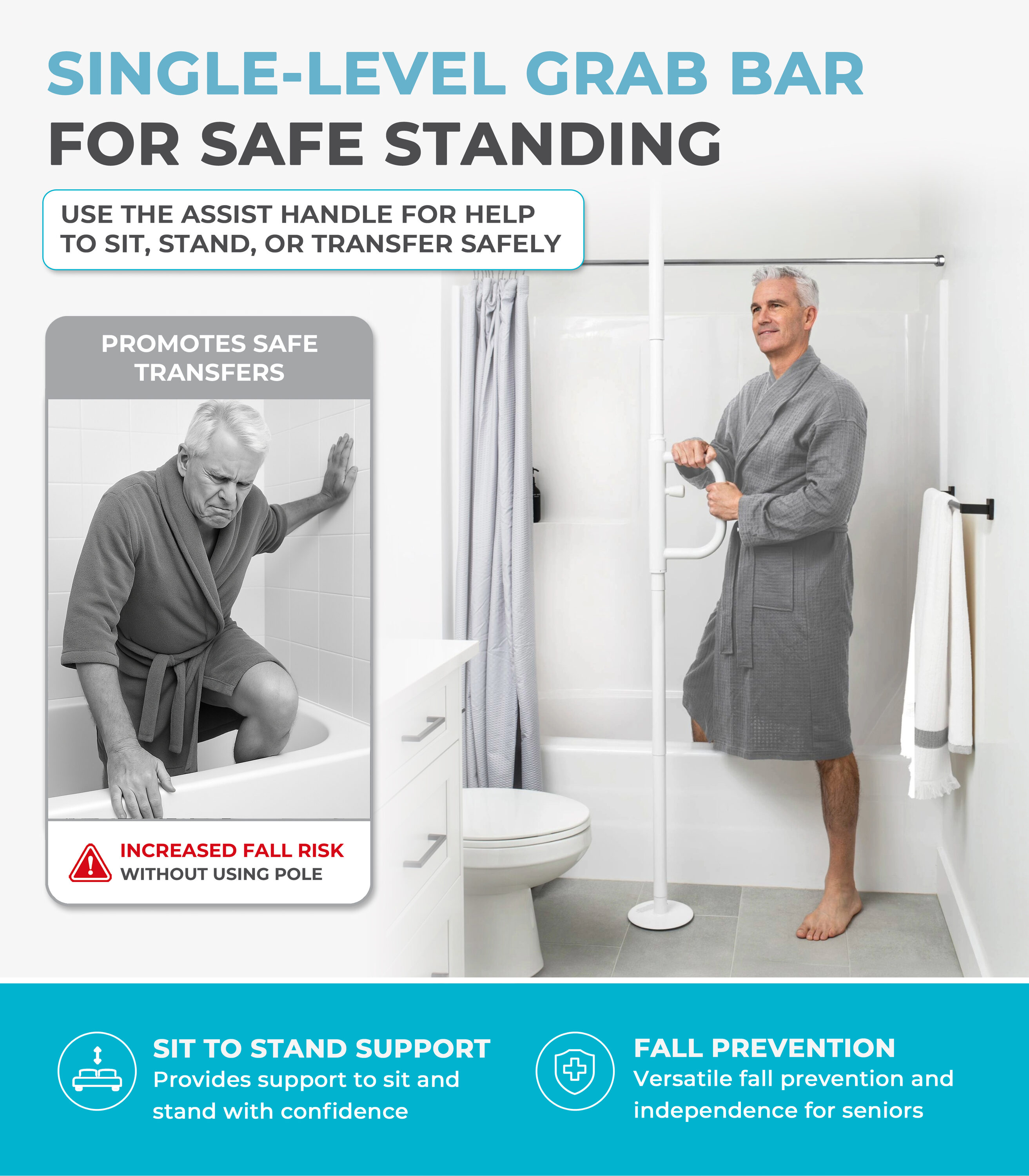 Stander 1100-W Grab-Bars - View #3