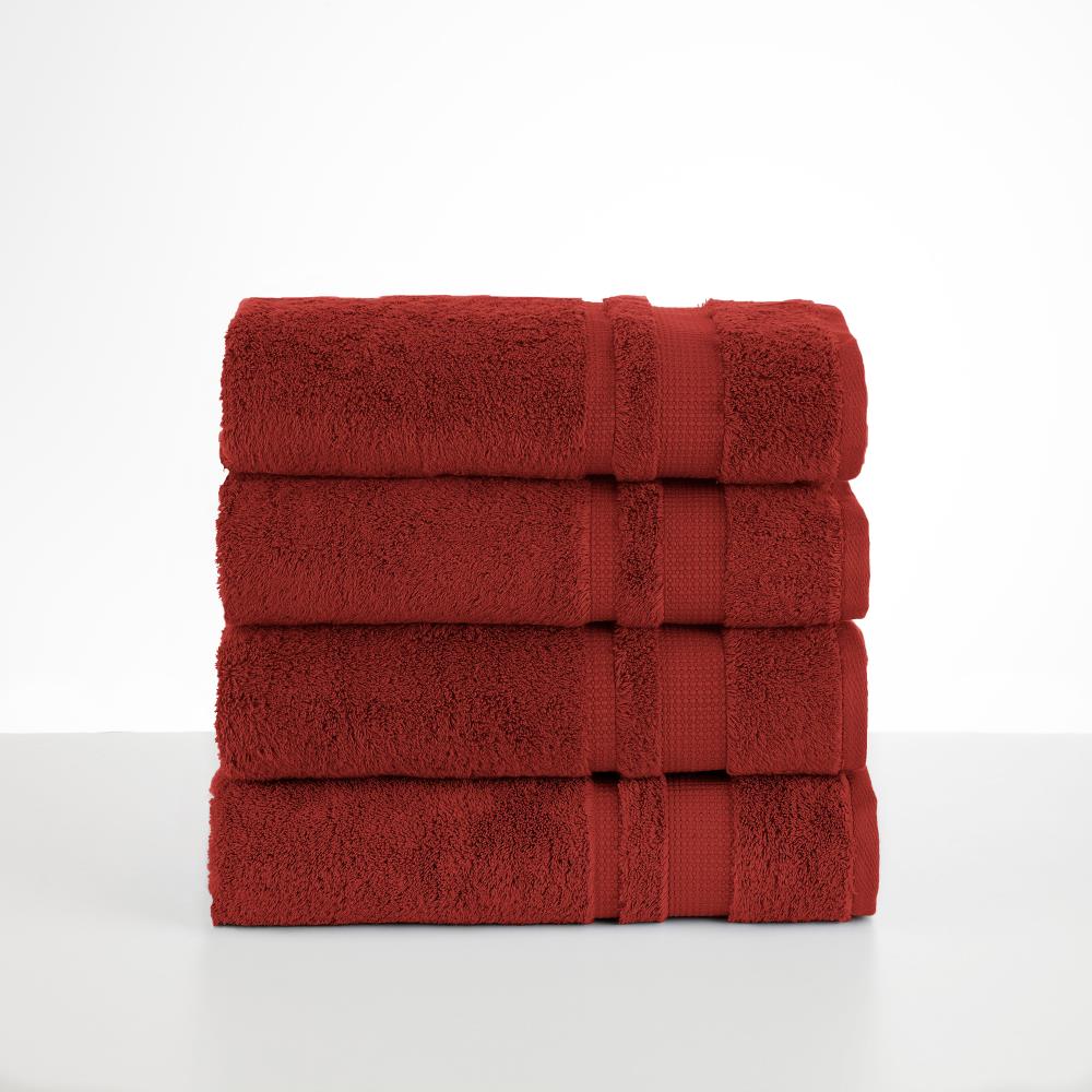 Martex Dark Brown Supima Luxe 6-Piece Towel Set