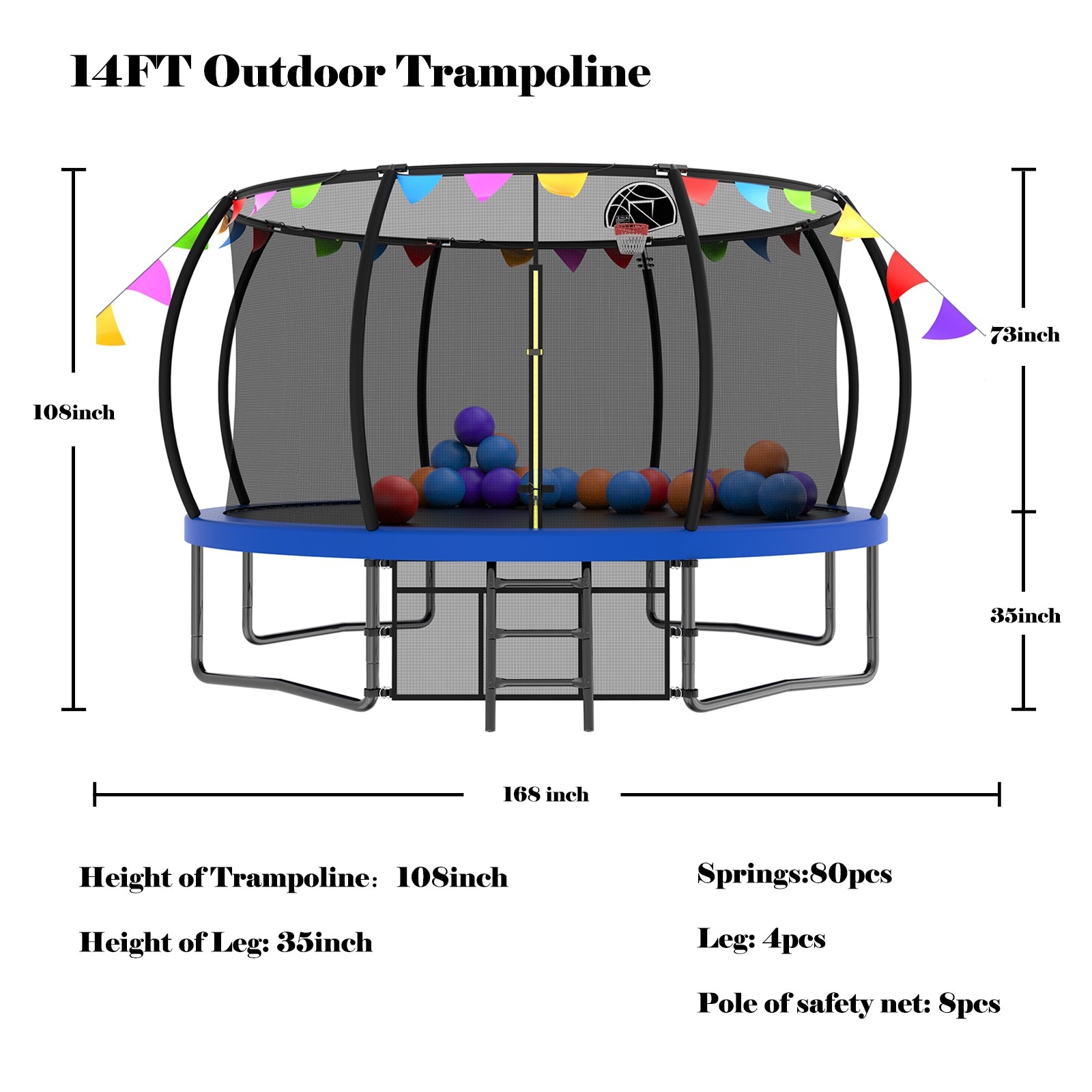 ToolCat BZ-3-192-SN trampolines - View #6