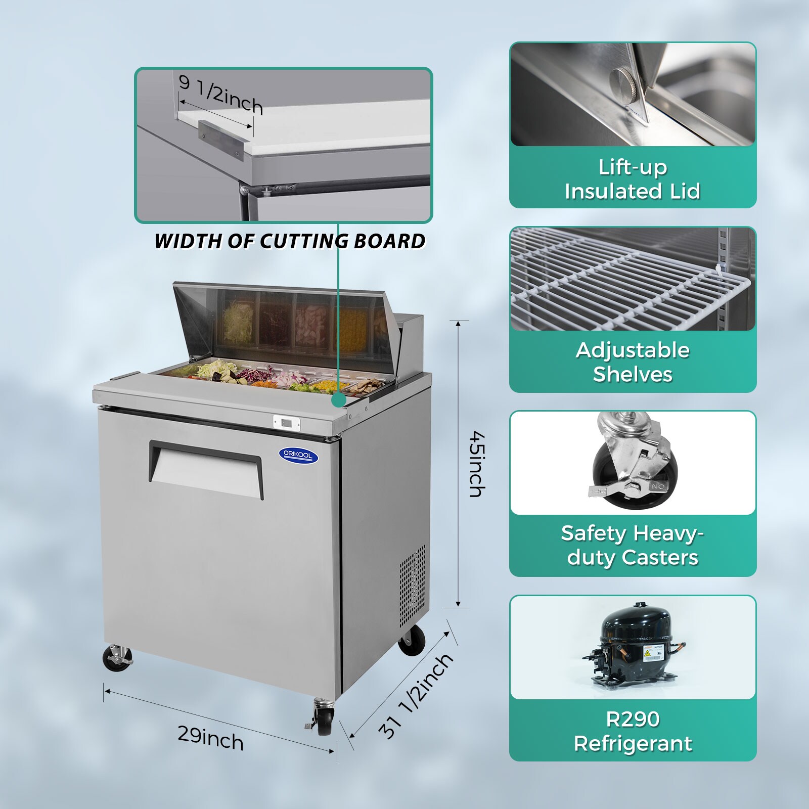 Dexmalle W2095126121 Commercial-Refrigerators - View #5