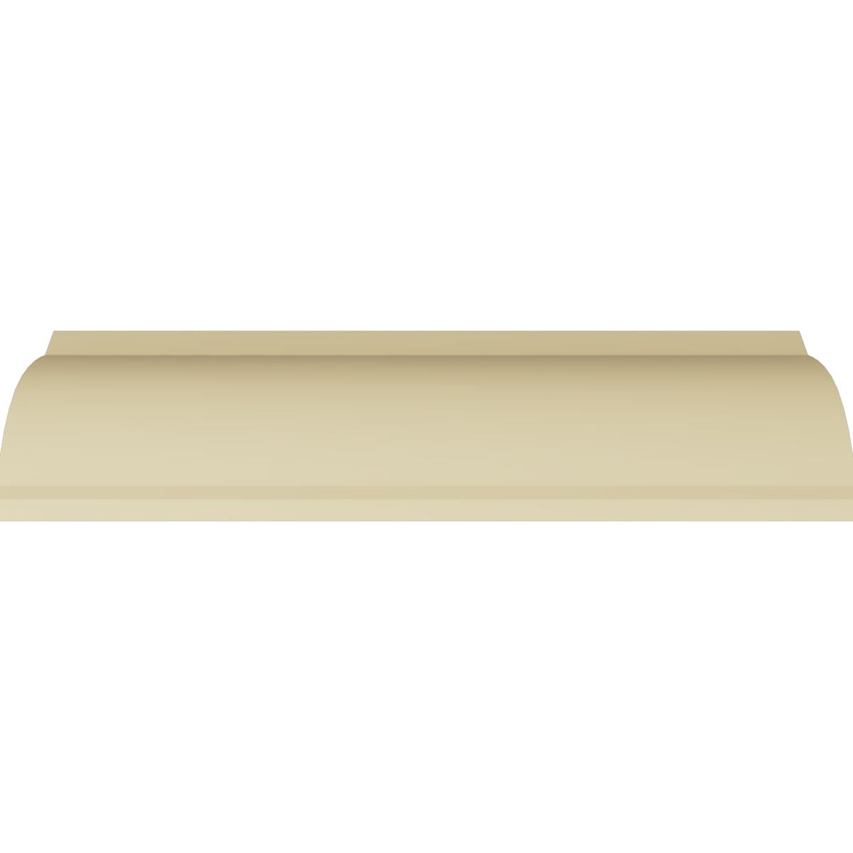 Sydney 94.5" White Polyurethane Crown Moulding