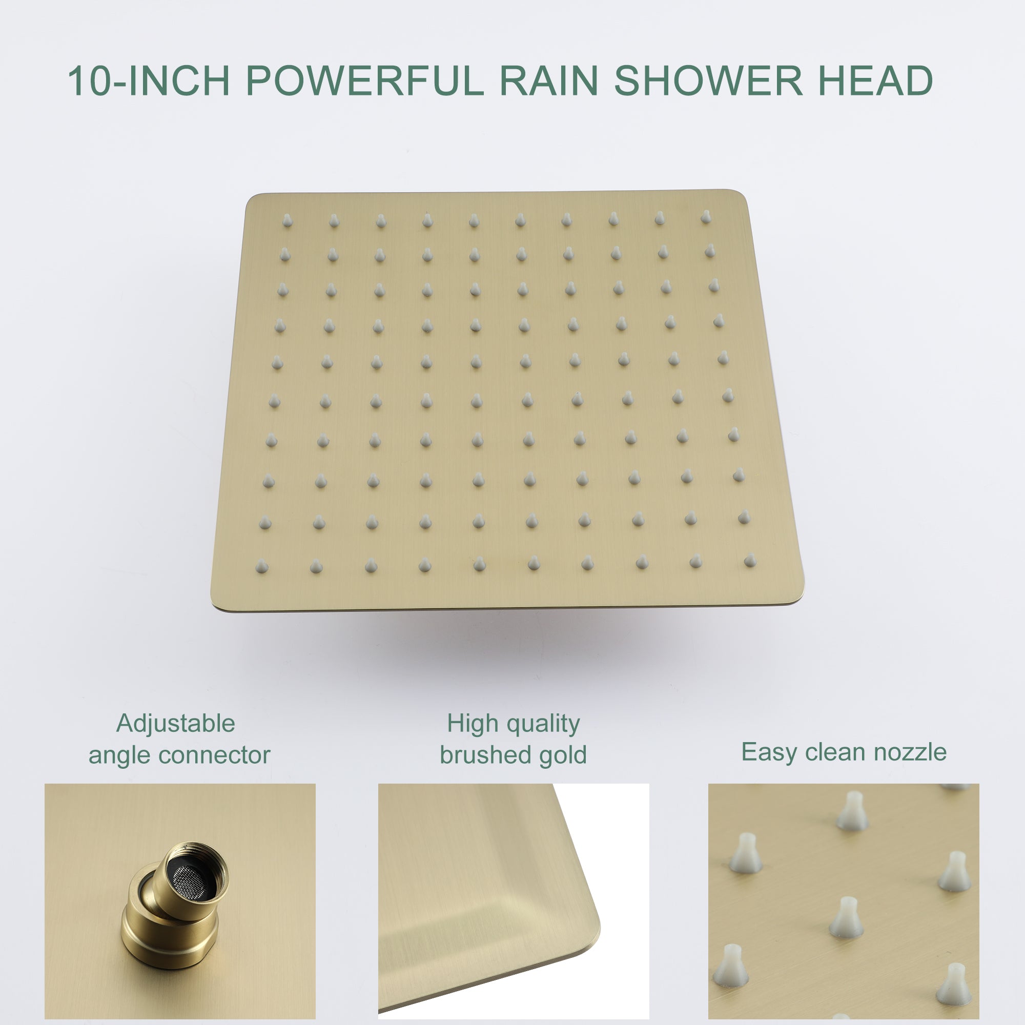 Boyel Living SMD-88017BG-10 Showerhead-Bar-Panels - View #7