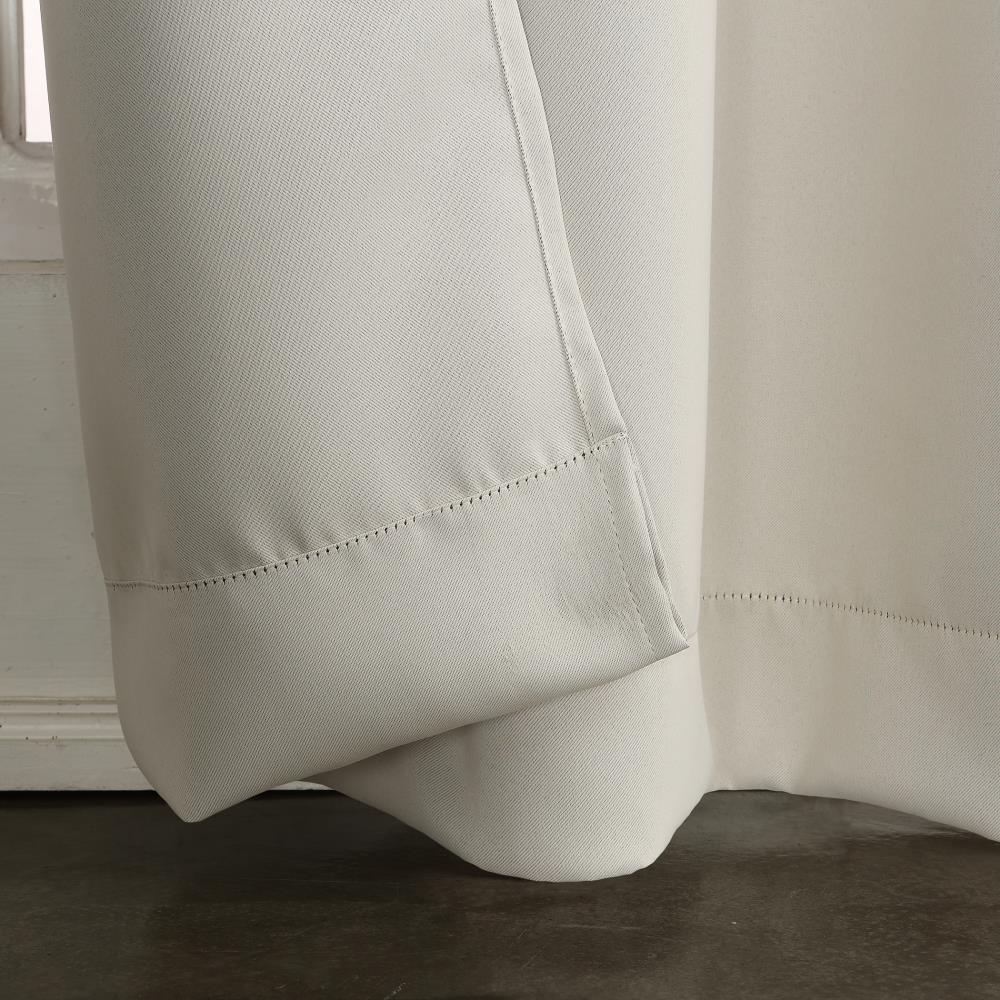 Pearl Blackout Energy Saving Grommet Curtain Panel, 40" x 108"