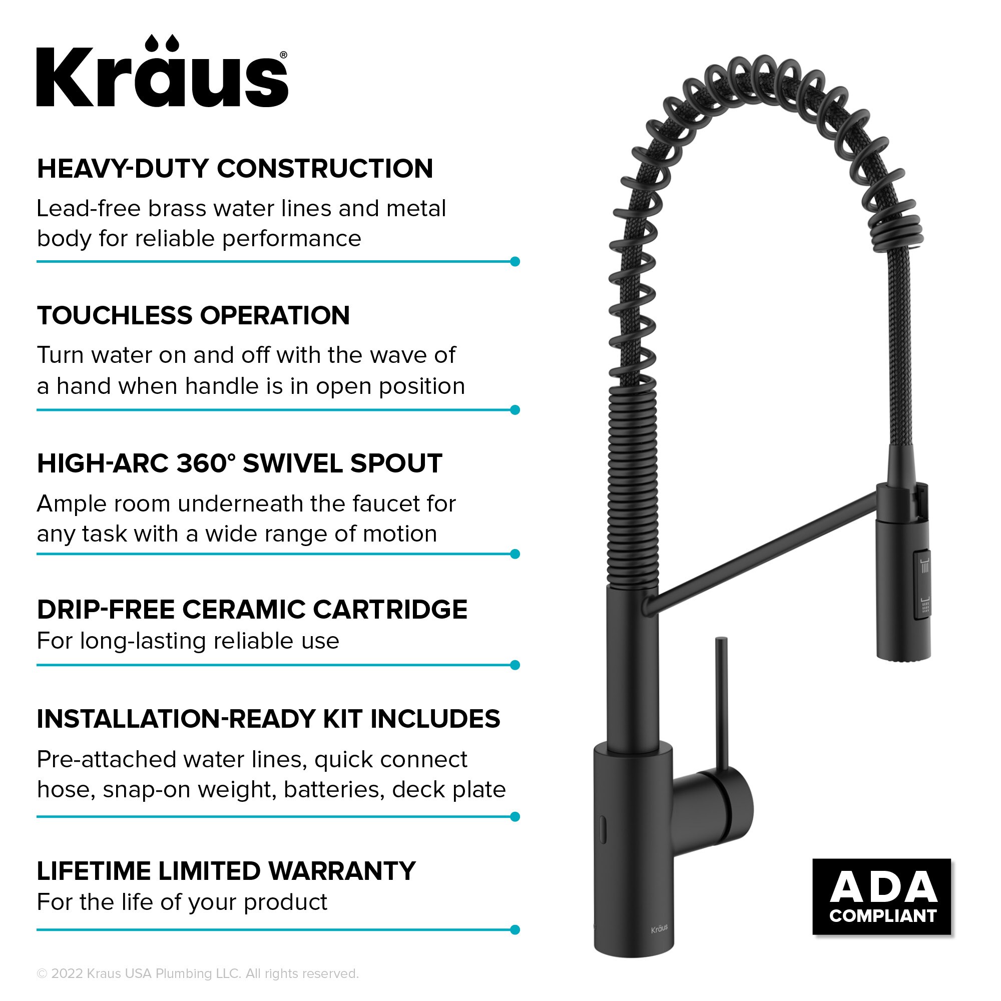 Kraus KSF-2631MB Kitchen-Faucets - View #13