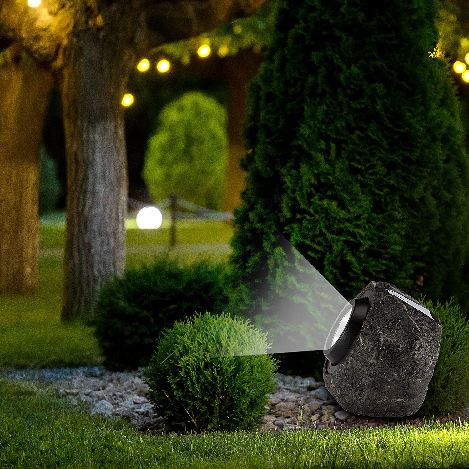 Spot solaire Rocher lumineux Rock light 3 Lumen - Smart Solar.