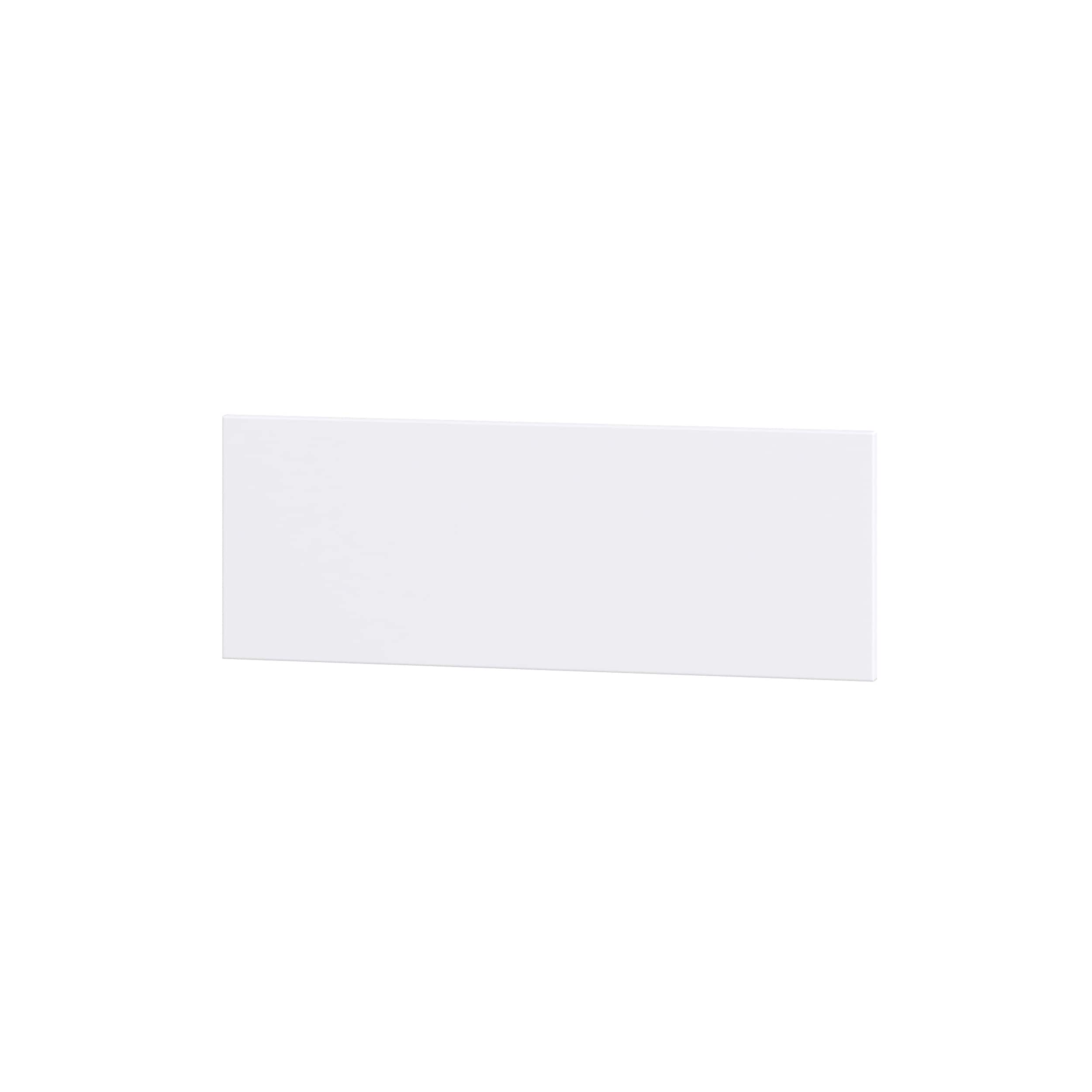 Hugo&Borg DSDF2710-LA Lasalle 27-in W x 10-in H Bright White Slab Laminate Slab Base cabinet drawer fronts (Fits 27-in base box )