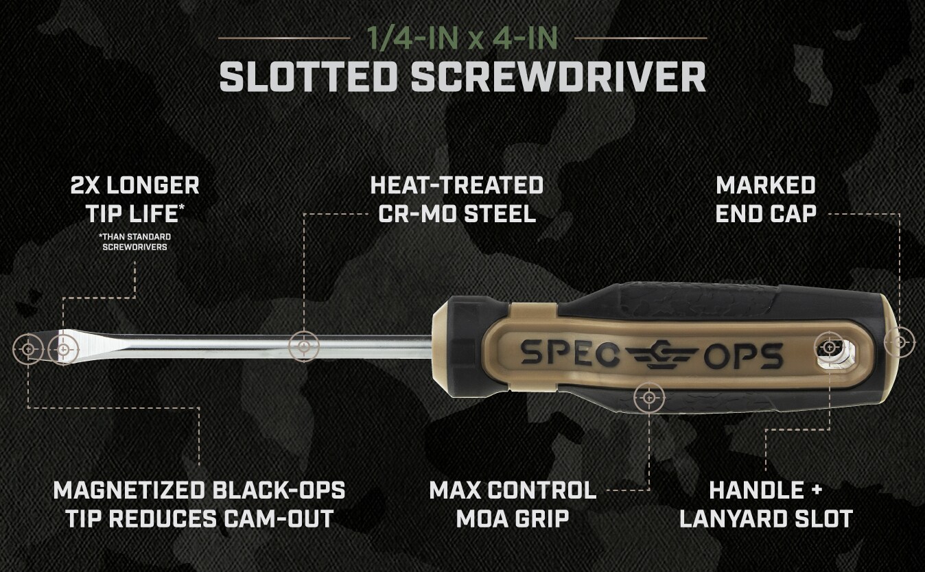 Spec Ops Tools SPEC-S2-14 Screwdrivers-Individual - View #9