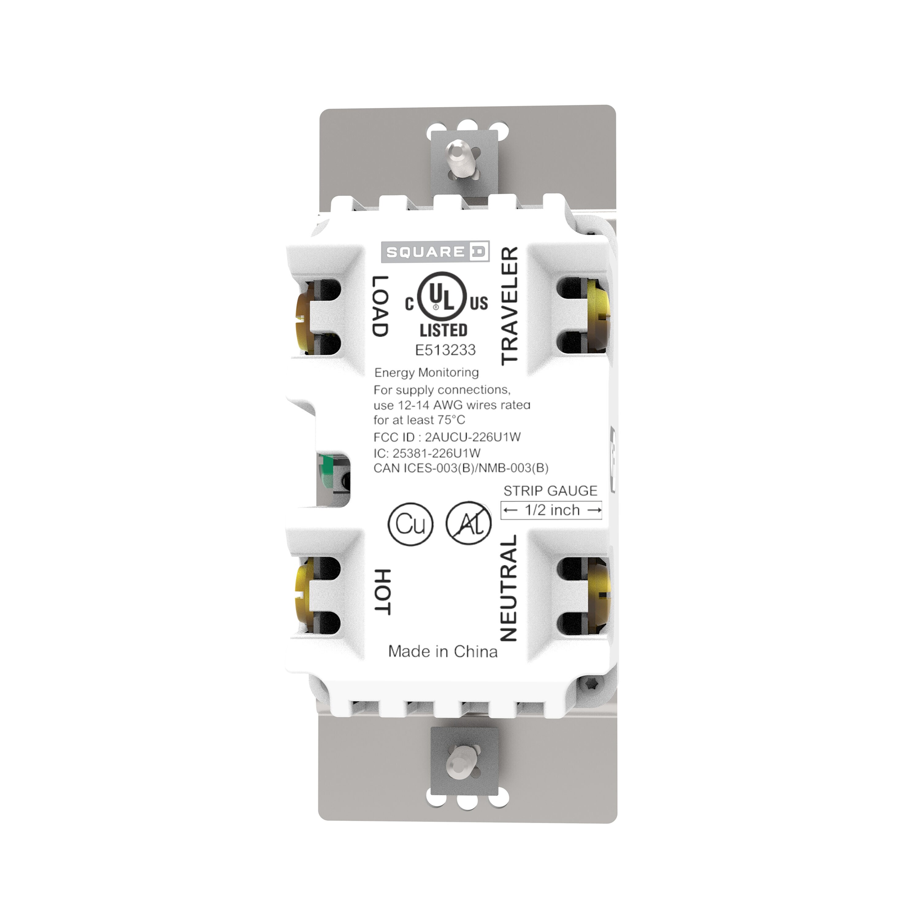 Square D SQR226U1LAWM Light-Dimmers - View #4