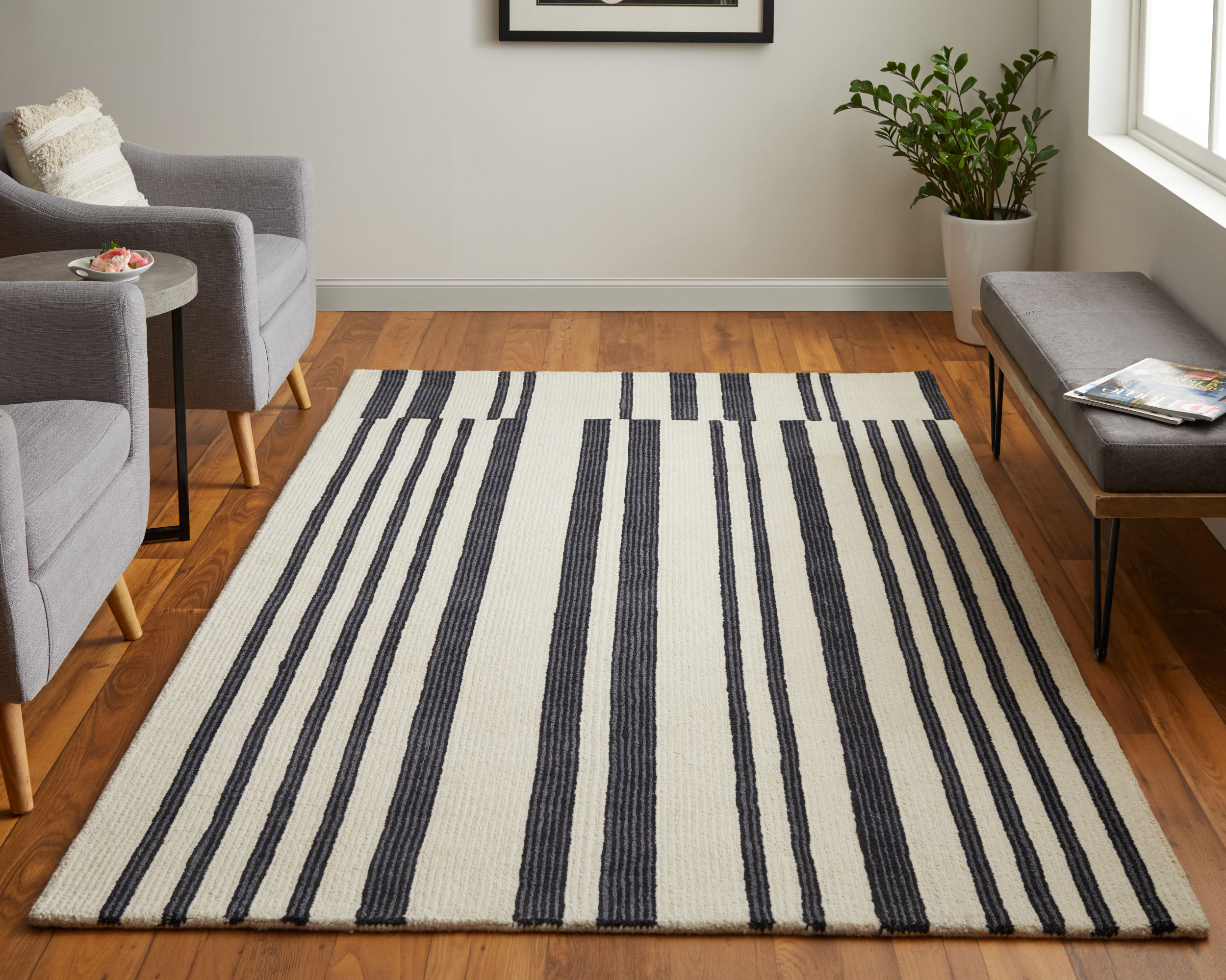 Room Envy MGRR8901IVYBLKC50 rugs - View #3