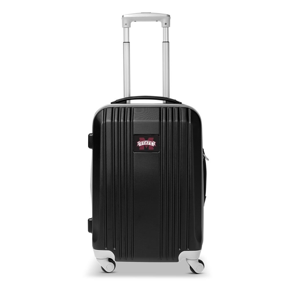 Mojo Licensing CLMPL208_BLACK NCAA Mississippi State Bulldogs 23.25 x 15.5 x 9.75 Black Polycarbonate Hardshell Carry-on Bag (1-Bag)