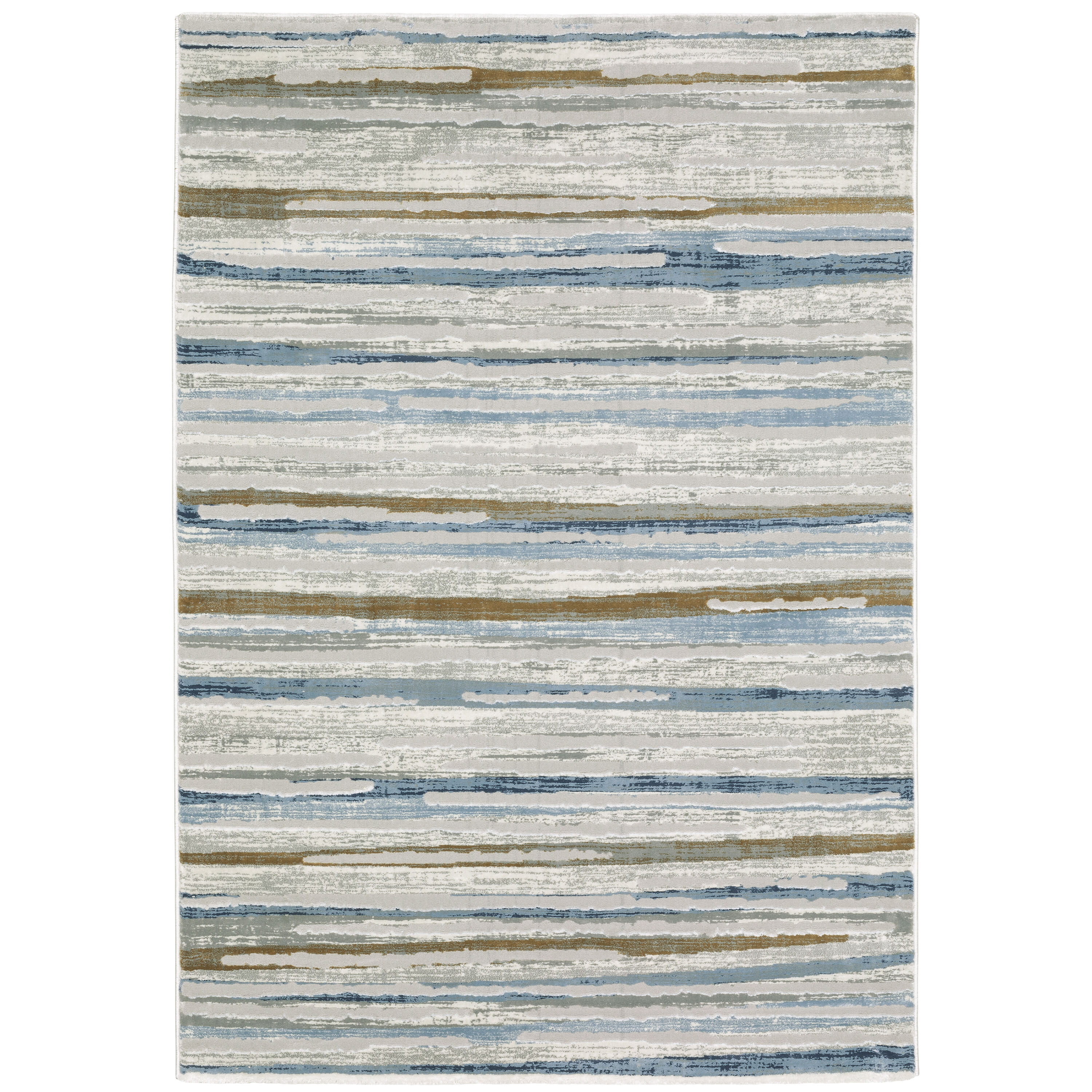 Archer Lane 451EAST4E5L Camley 5 x 8 (ft) Polypropylene Beige Rectangular Indoor Abstract Bohemian/Eclectic Area rug
