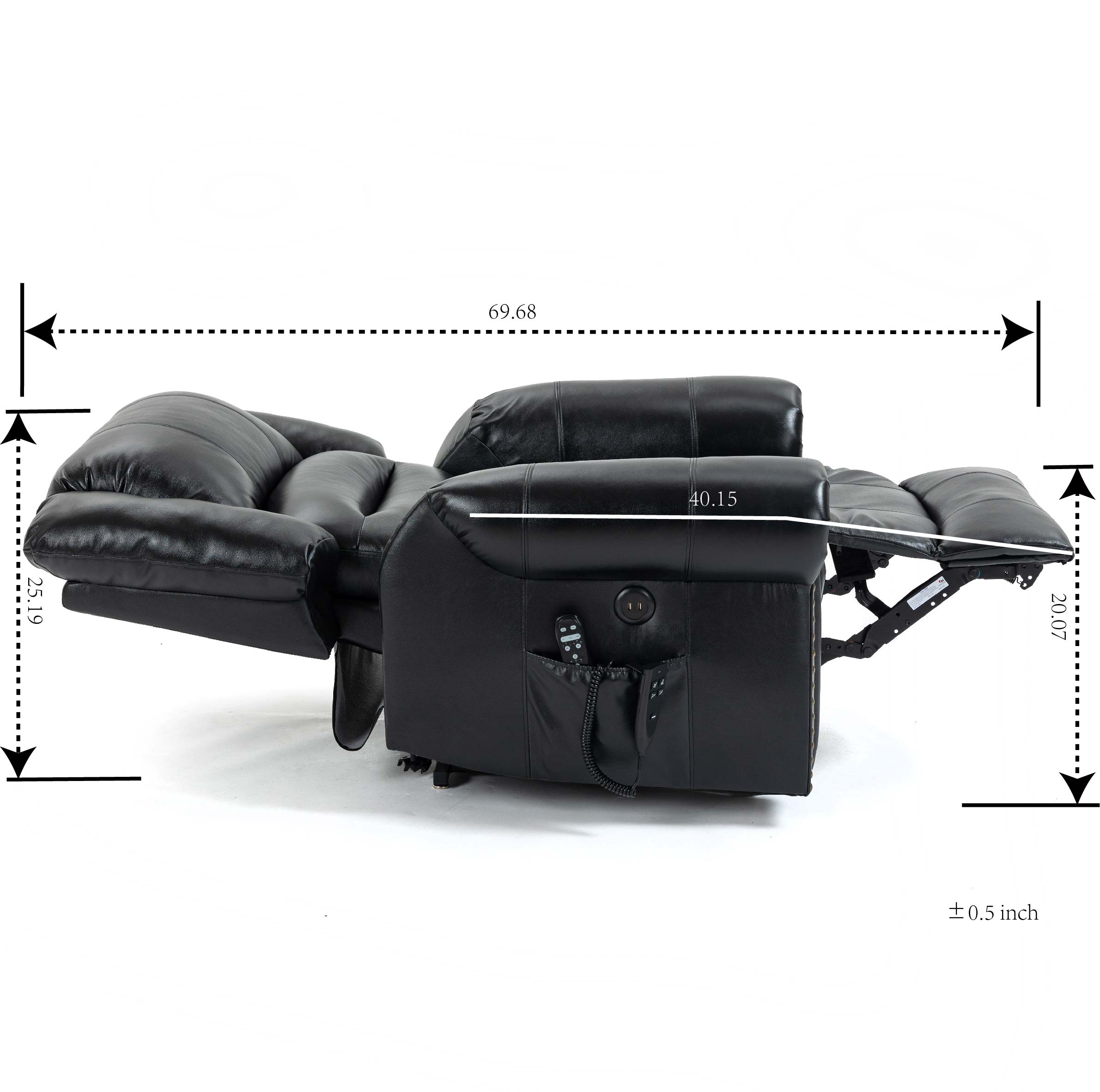 Mondawe OR-P26AF-OF recliners - View #12
