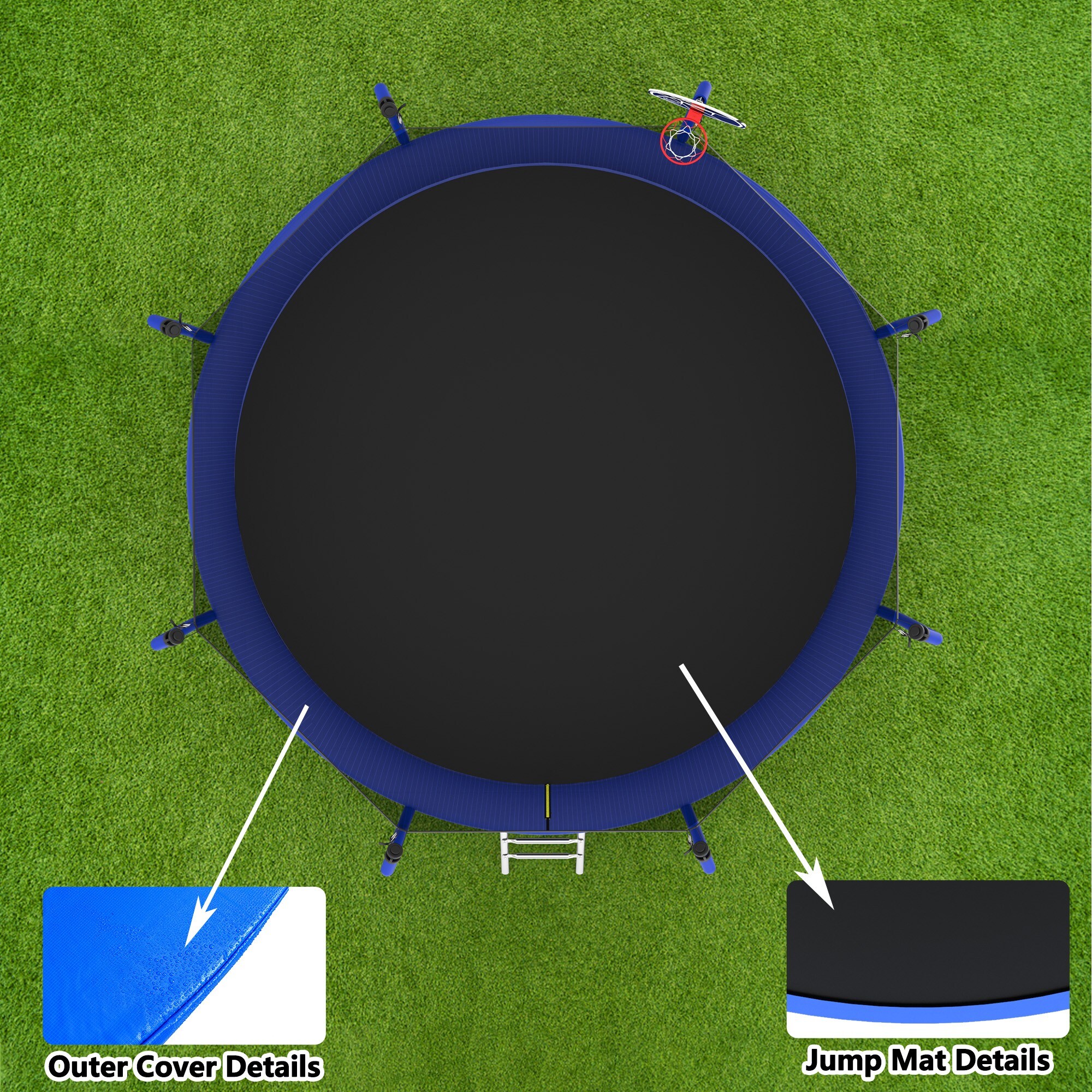 ToolCat BZ-3-130-SN trampolines - View #2