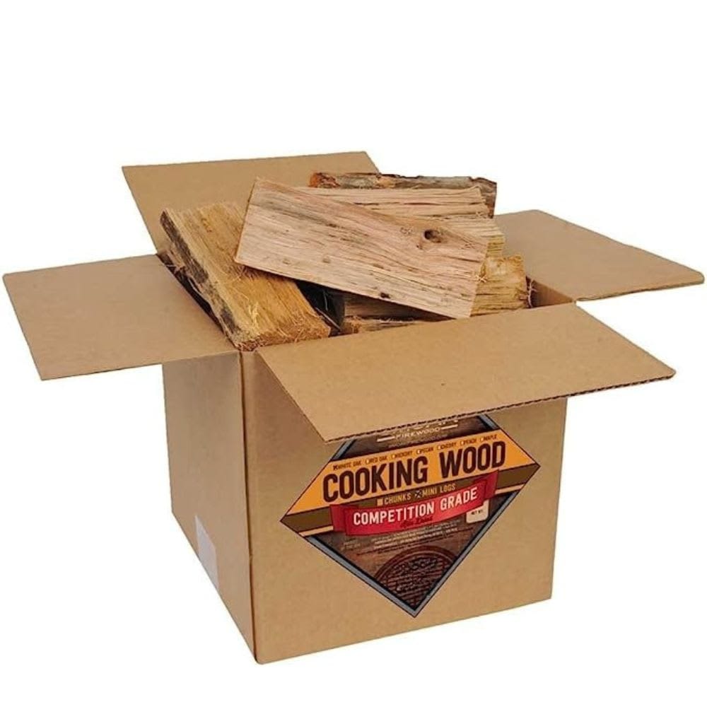Smoak Firewood White oak 8 inch mini logs 8 to 10 lbs Premium Cooking Wood Logs