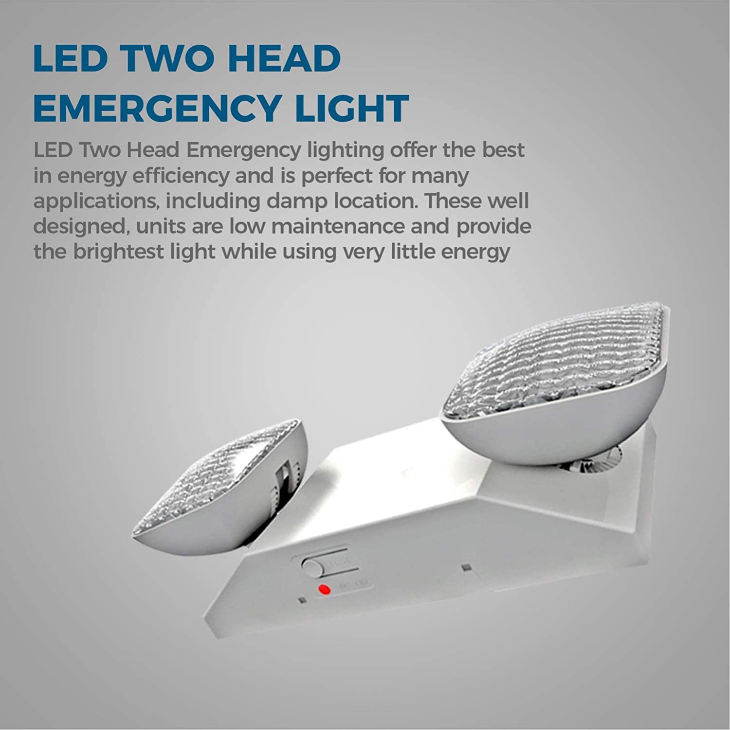 Ciata 3 Watt 120277 Volt Led White Hardwired Exit Light In The Emergency And Exit Lights