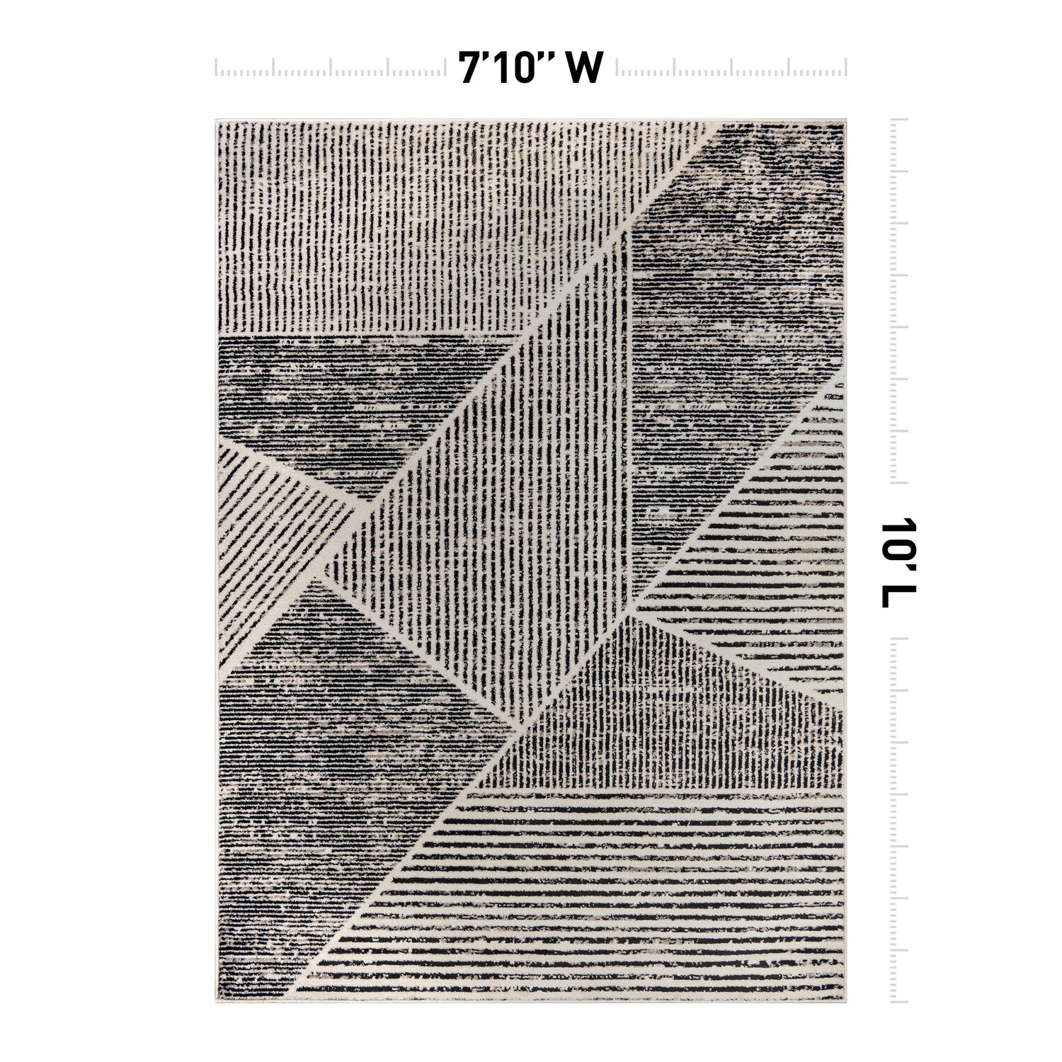 World Rug Gallery WR93CREAM8X10 rugs - View #3