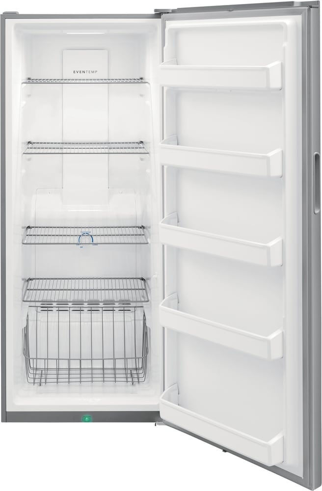 Frigidaire 15 5 Cu Ft Frost Free Upright Freezer Stainless Steel In