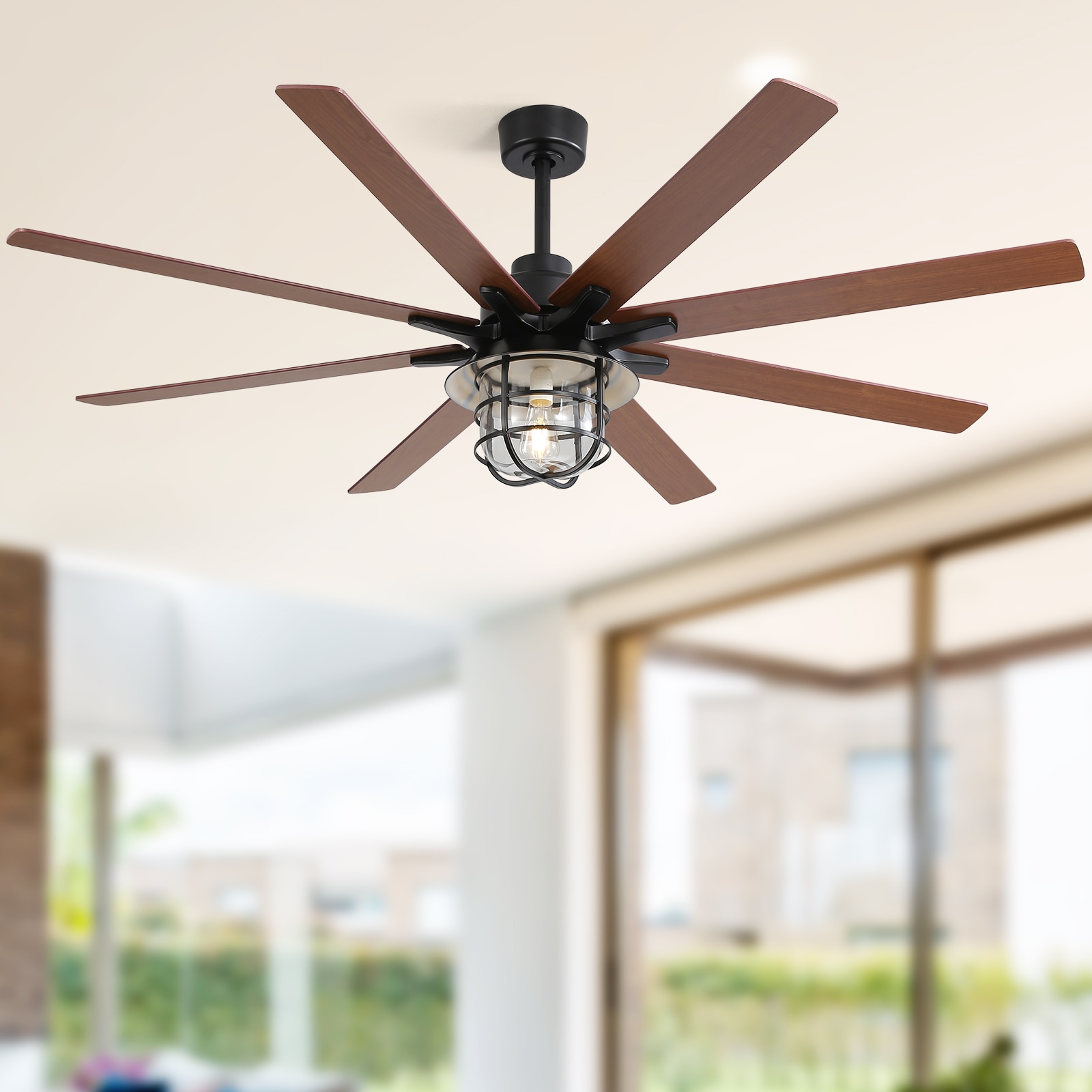 Sofucor L-66K004-BK-DC-SS-60 Ceiling-Fans - View #5