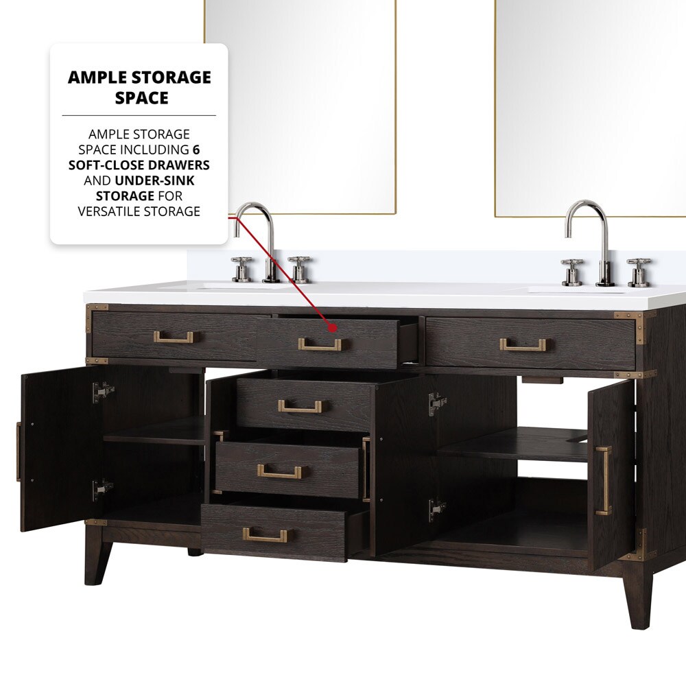 Lexora LVW72DK211 Bath-Vanity-Combo - View #7