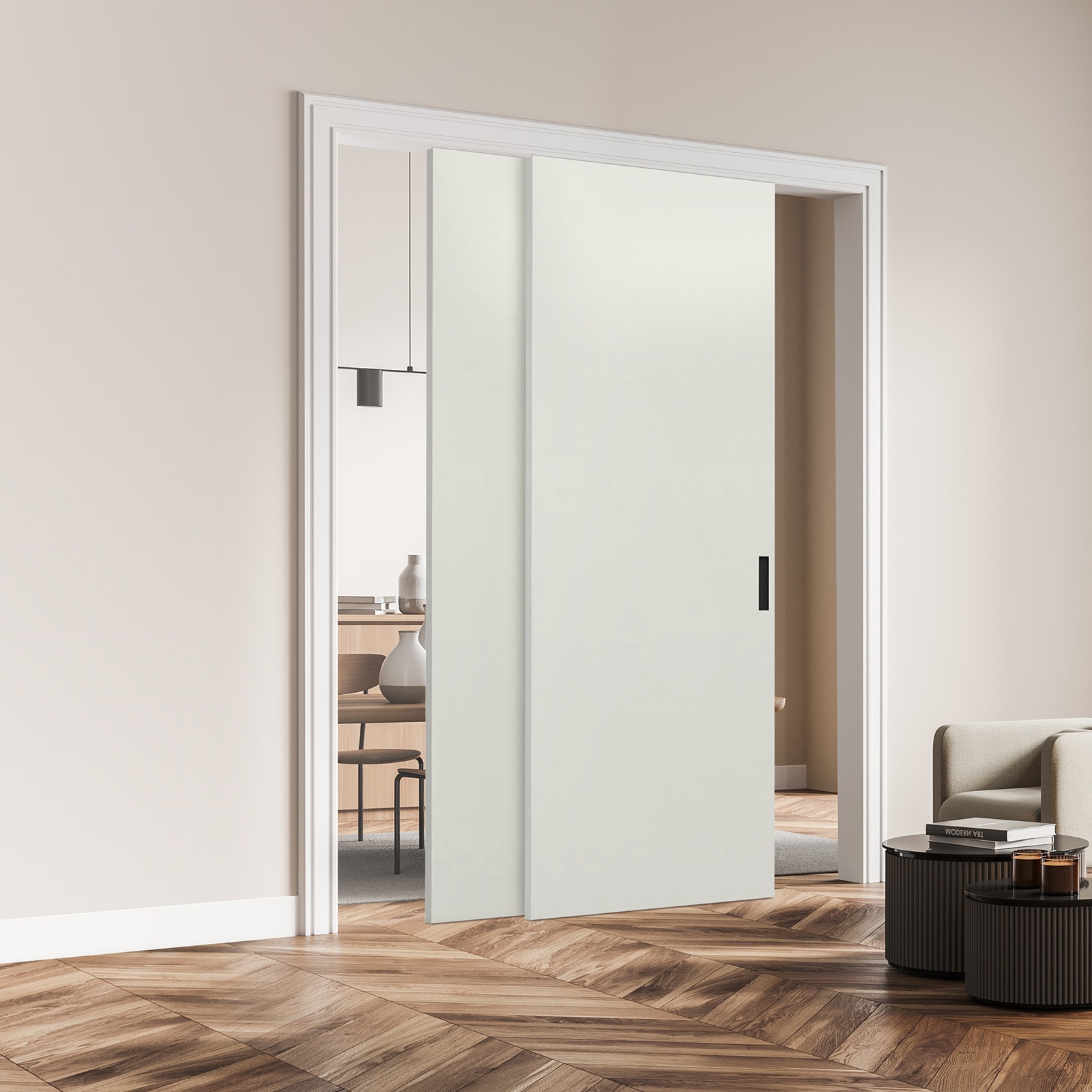 SVOPES SVOPESTLMTZTL11137V0 Sliding-Closet-Door-Track-Track-Kits - View #2