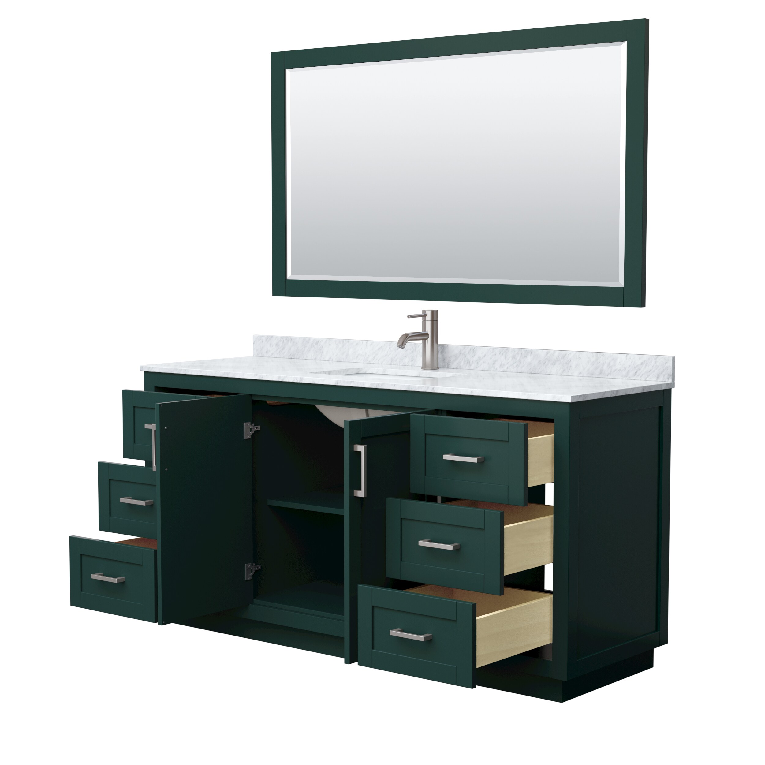 Wyndham Collection WCF292966SGECMUNSM58 Bath-Vanity-Combo - View #3