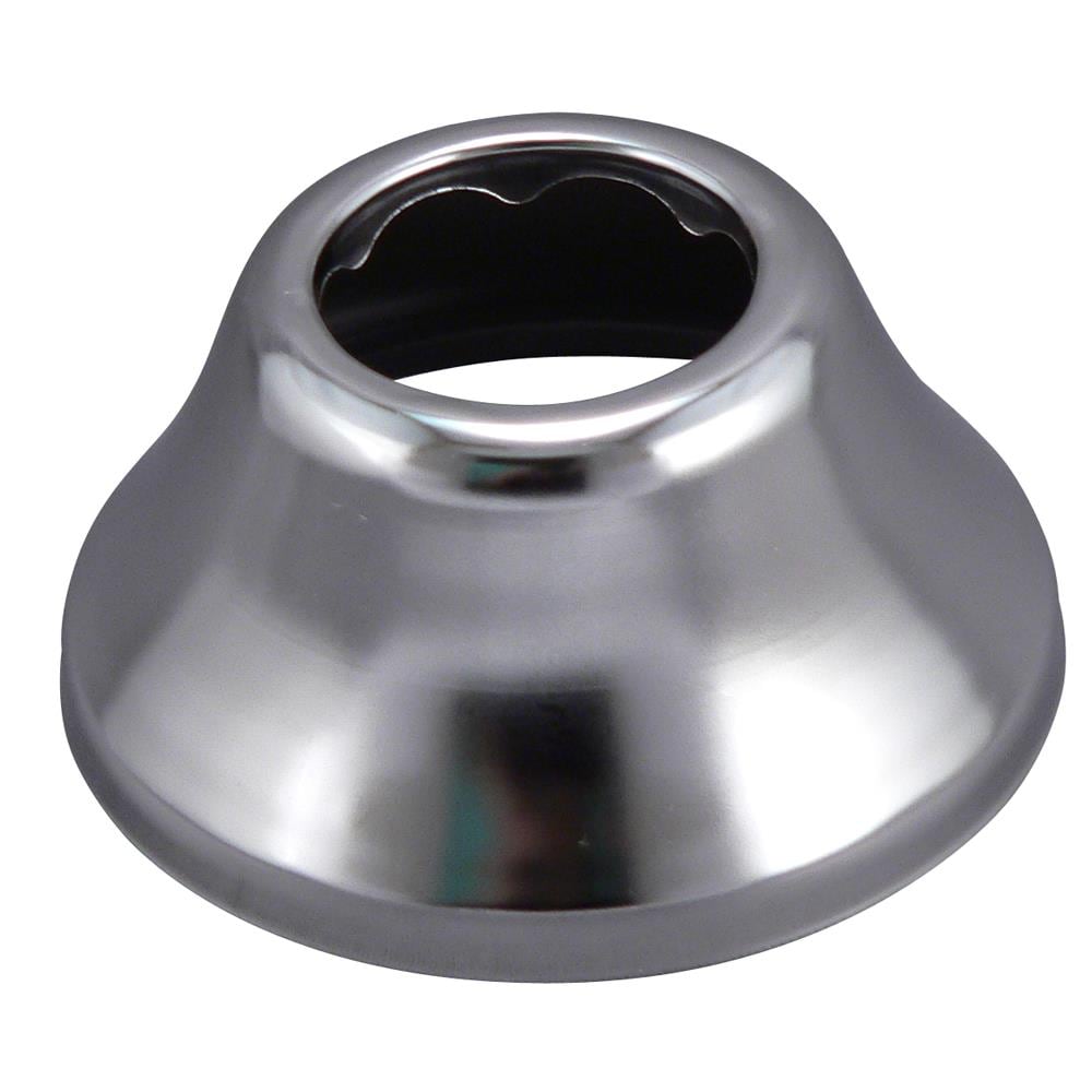 Keeney 858K Chrome Universal Bathtub/Shower Escutcheon 1.25-in -ID