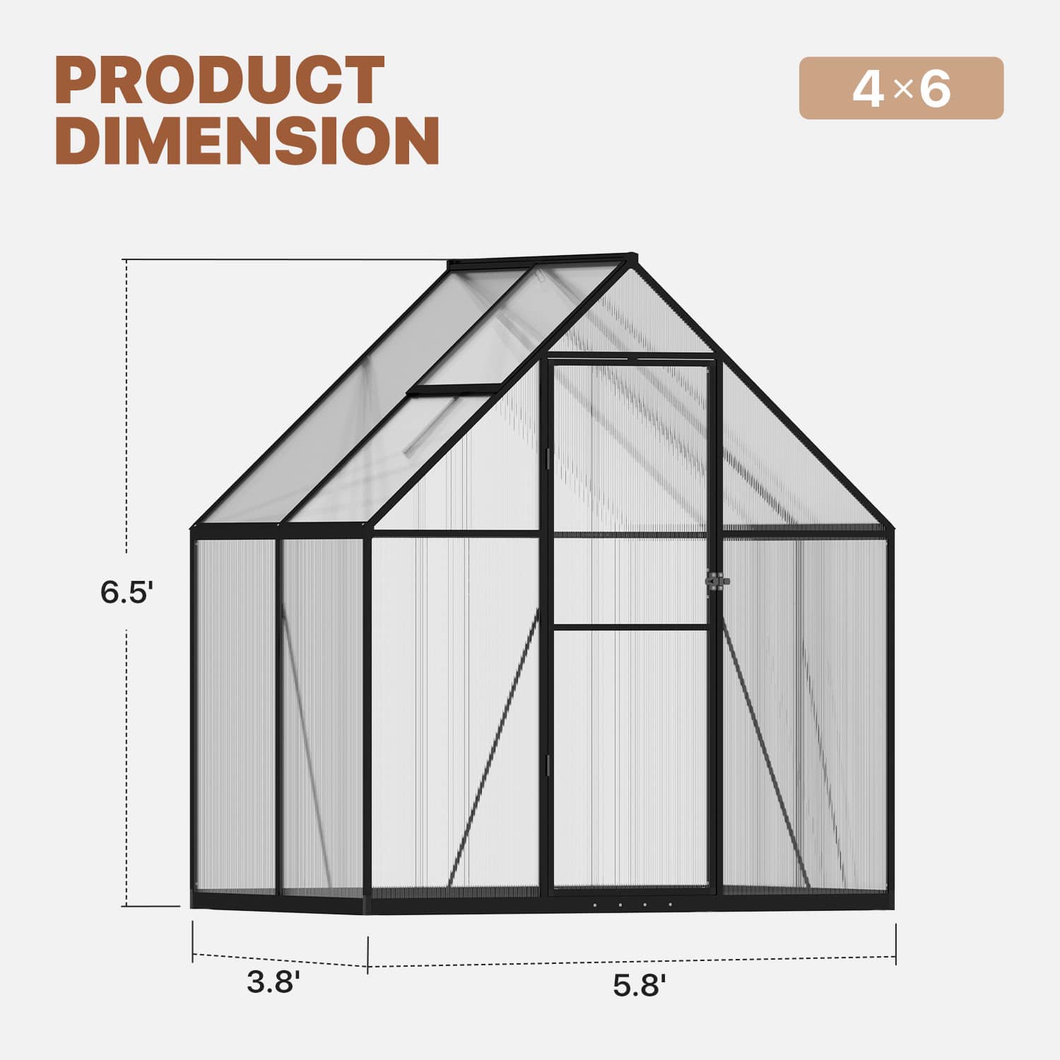 Sunmthink Z-GH000105B greenhouses - View #4