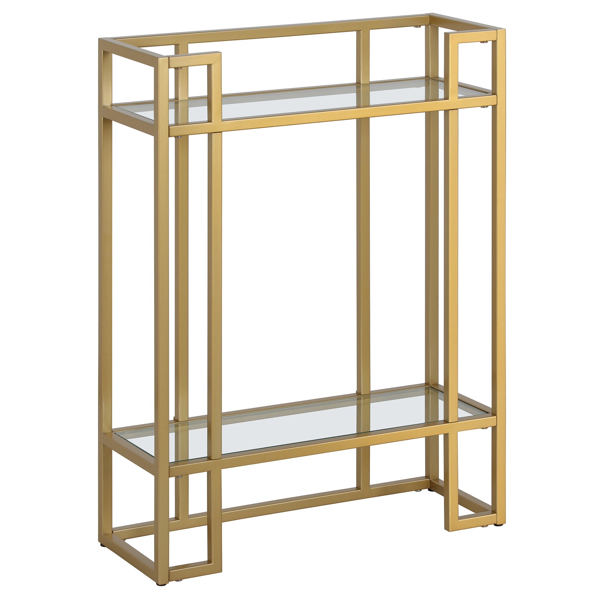 Hailey Home AT1714 Uriel Glam Brass Console table