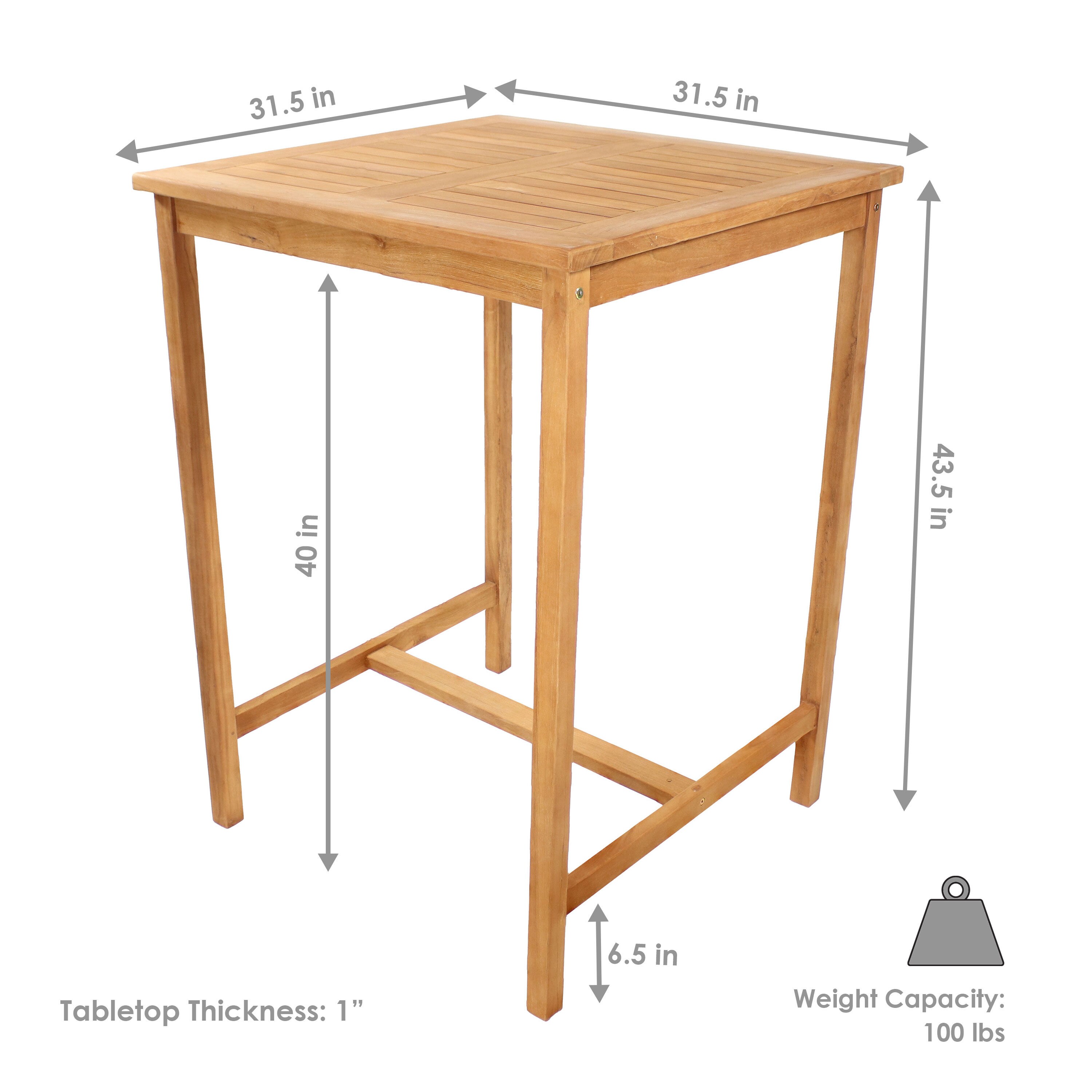 Sunnydaze Decor JVA-076 Patio-Tables - View #7