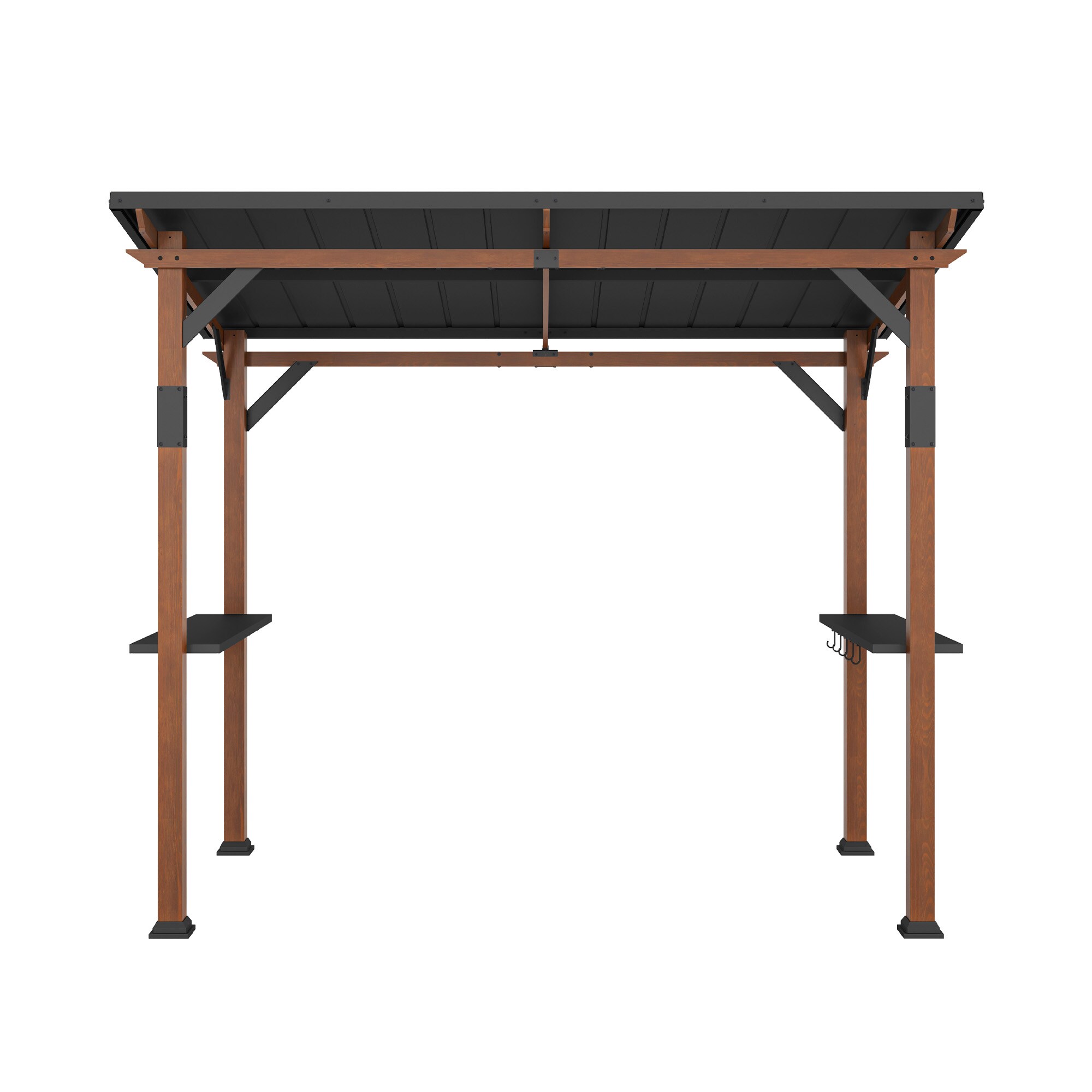 Yurevna QDL-BR-4 Wood-Resin-Gazebos - View #3