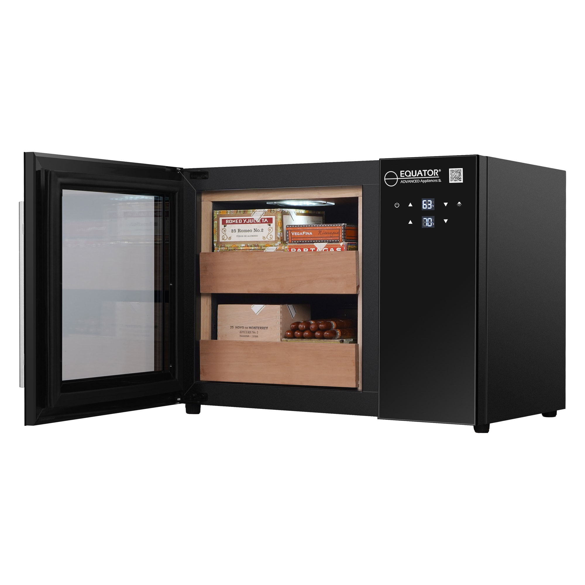 NewAir 34.25-in x 23.81-in x 23.62-in Black Freestanding Cabinet