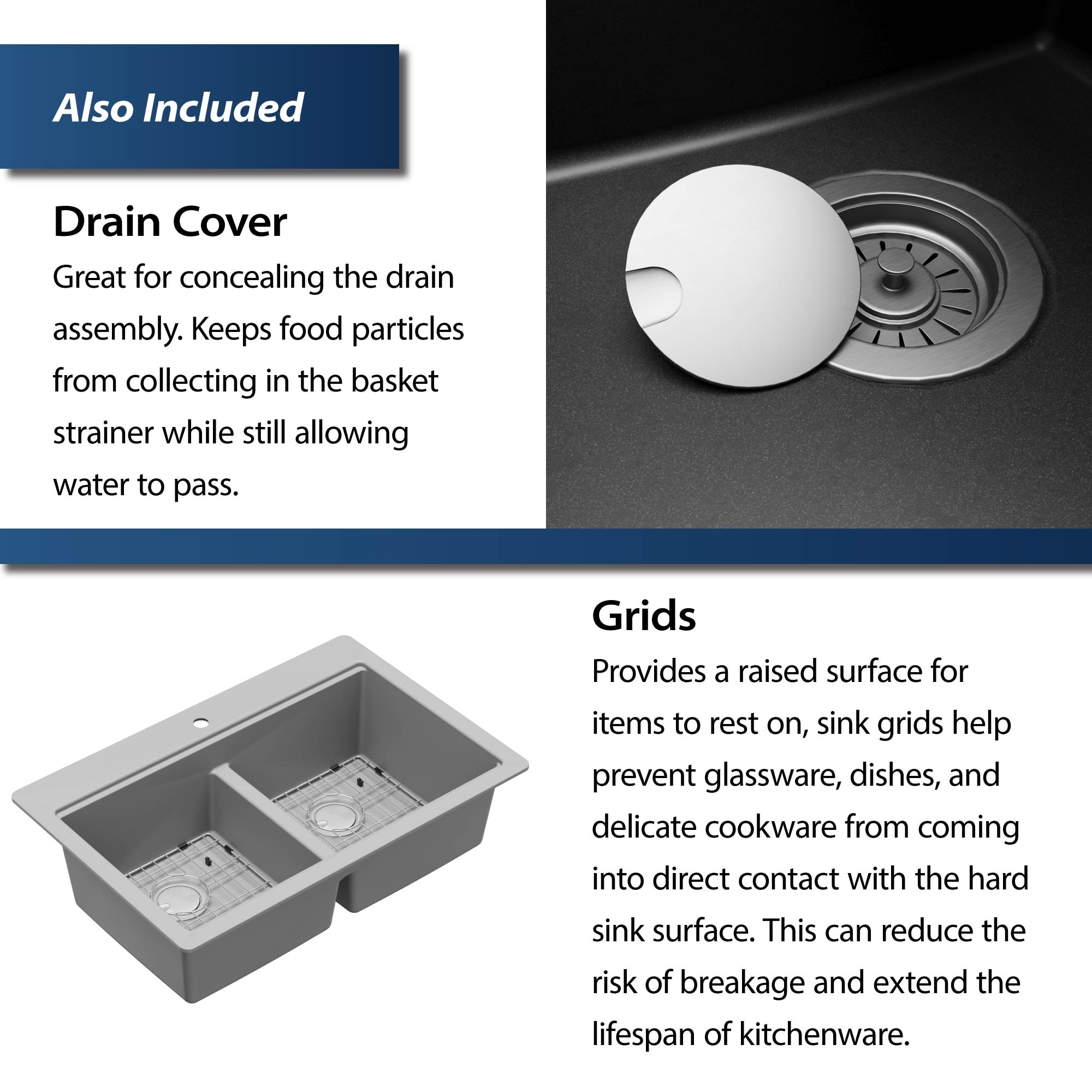 Karran QTWS-880-GR Kitchen-Sinks - View #10