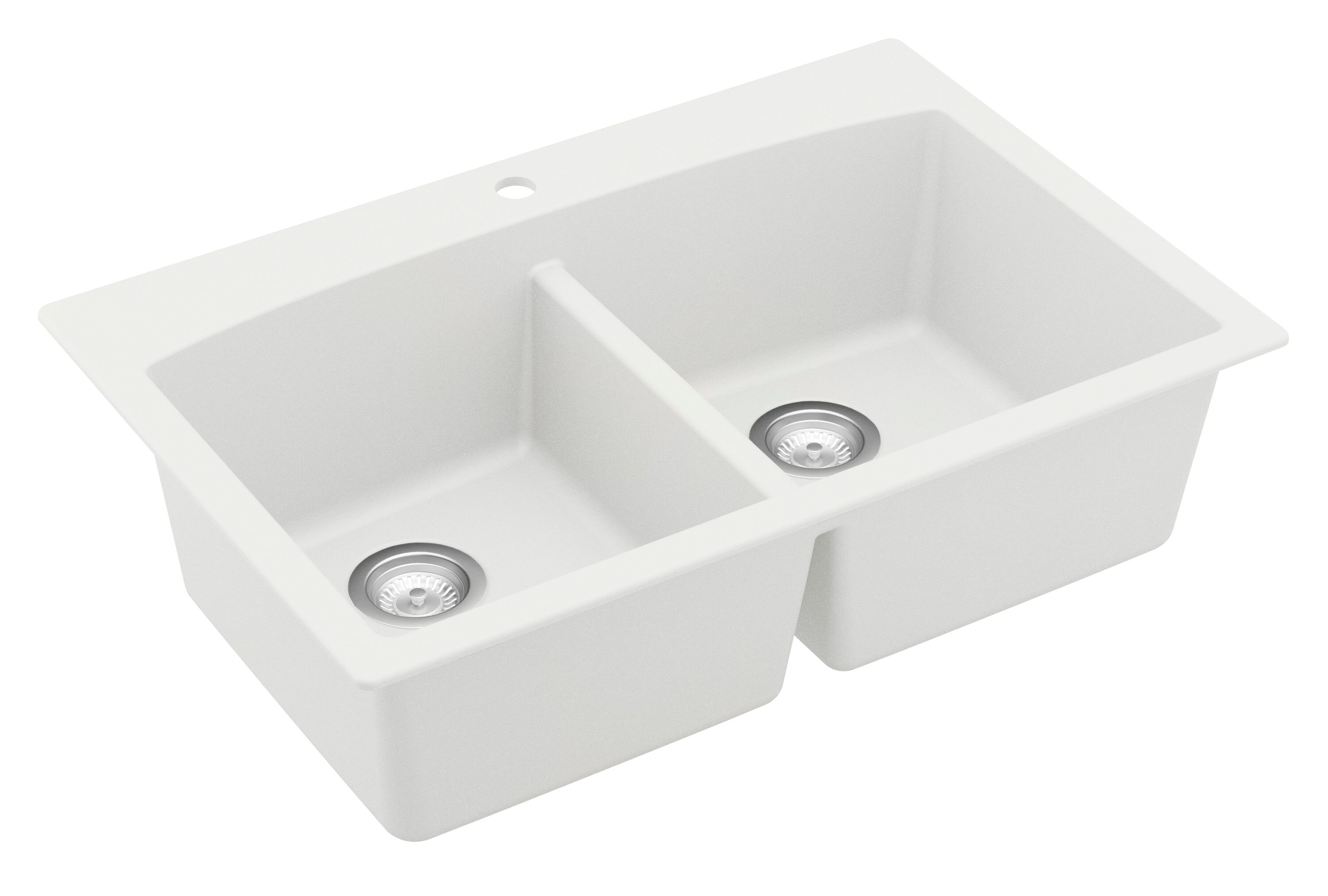 Karran QT-710-WH-PK1 Kitchen-Sinks - View #7