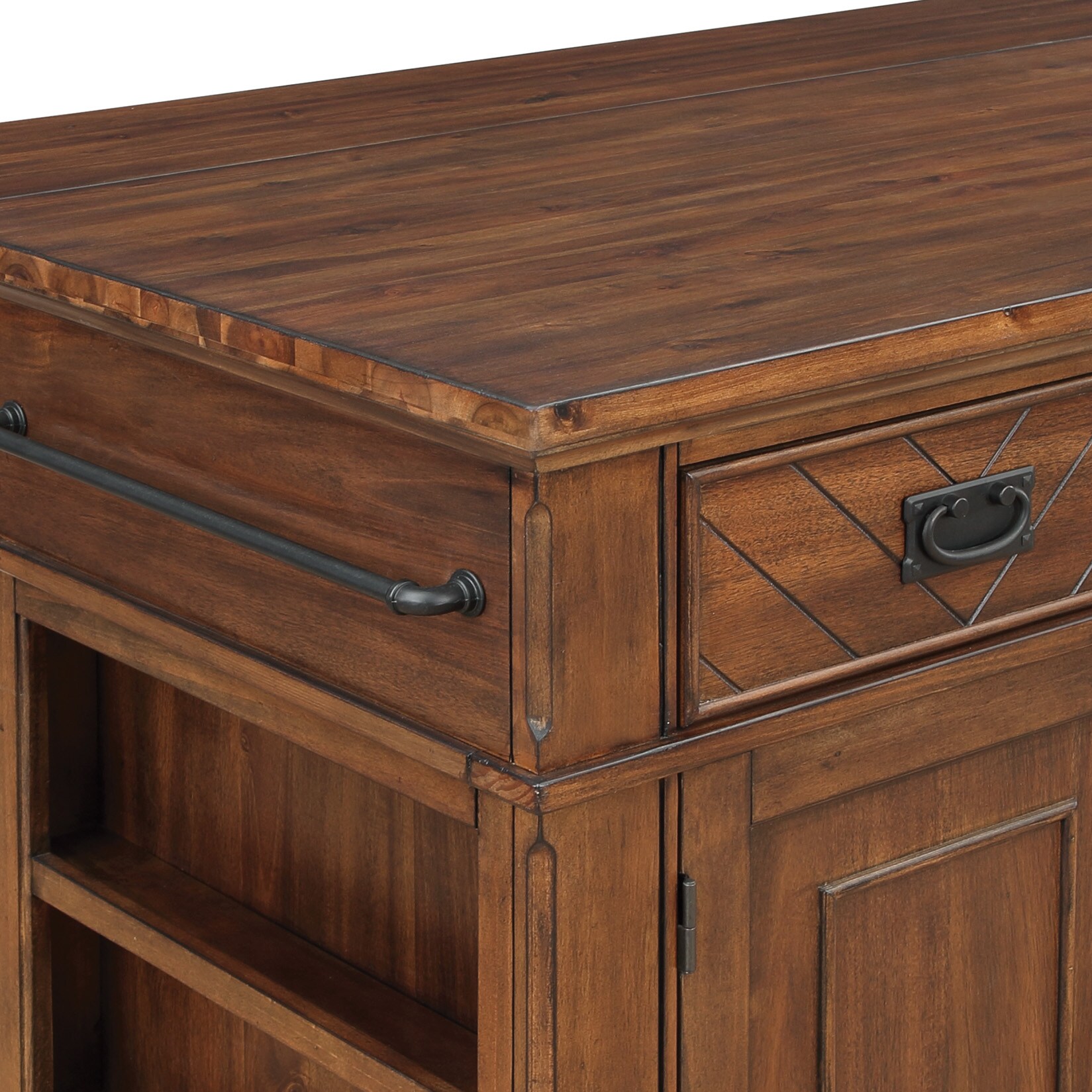 Office Star Products PAL5675-OAK Kitchen-Furniture - View #7