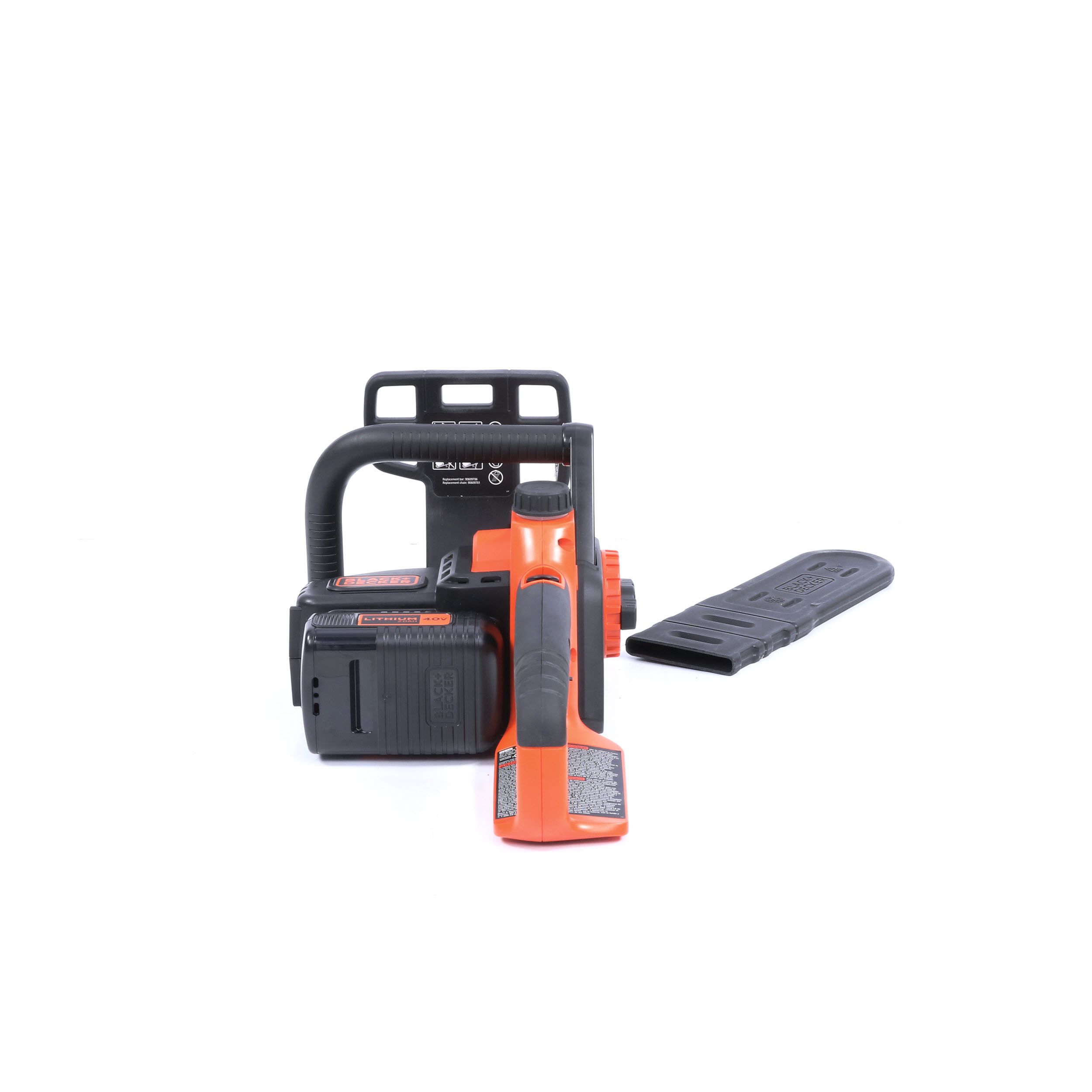 BLACK+DECKER 40V MAX 10in. Battery Powered Chainsaw Kit with (1) 2Ah  Battery & Charger LCS1240 - The Home Depot
