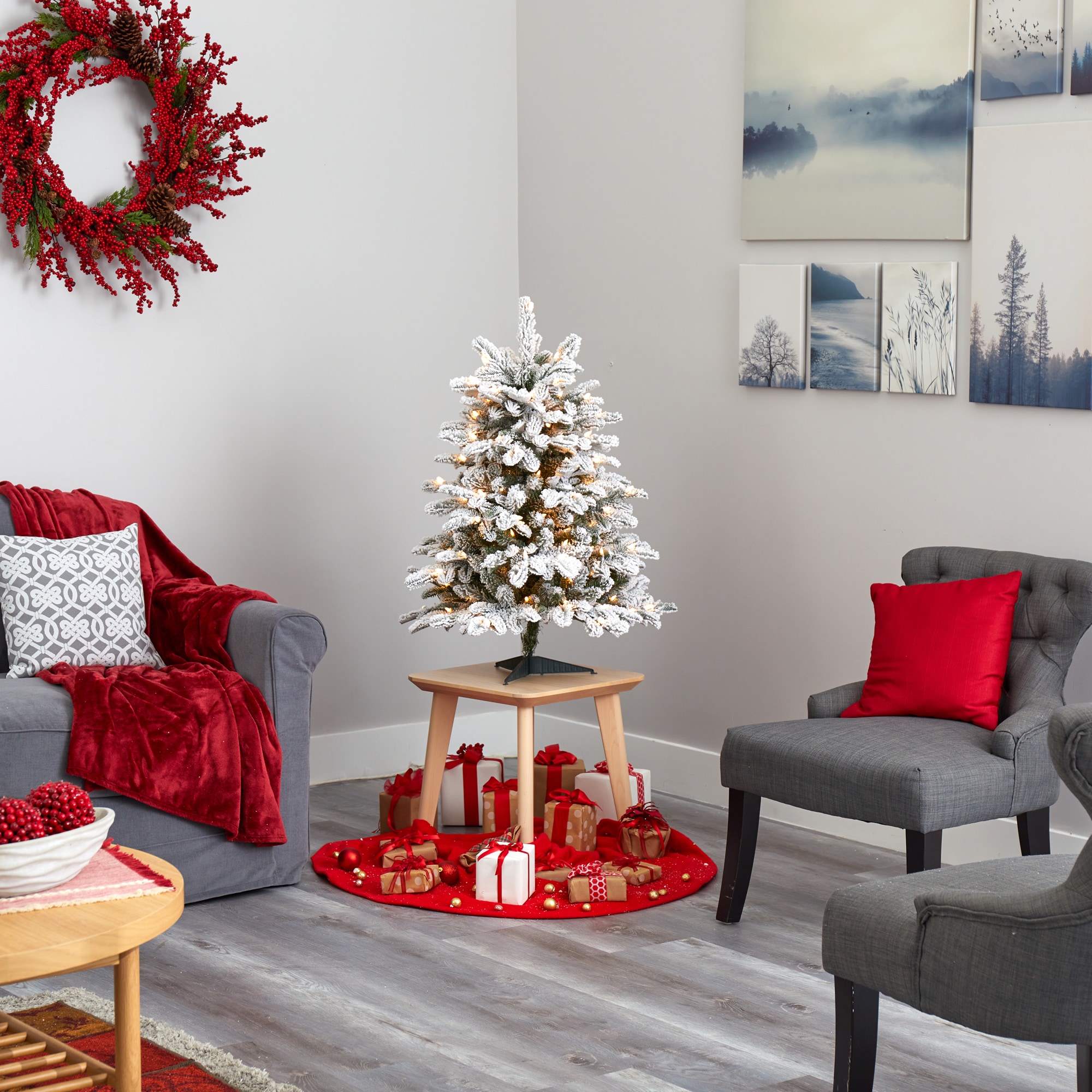 Nearly Natural T1871 Artificial-Christmas-Trees - View #7