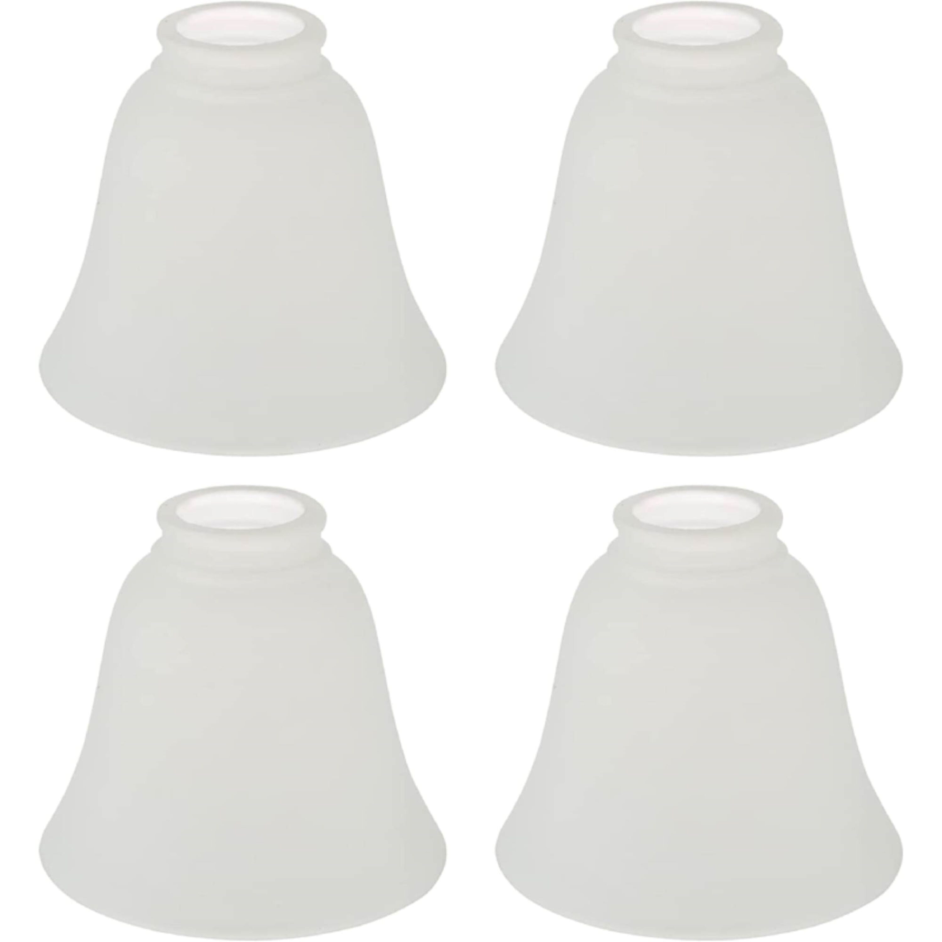 Aspen Creative Corporation 5.375-in x 4.75-in Bell Frosted Clear Glass ...