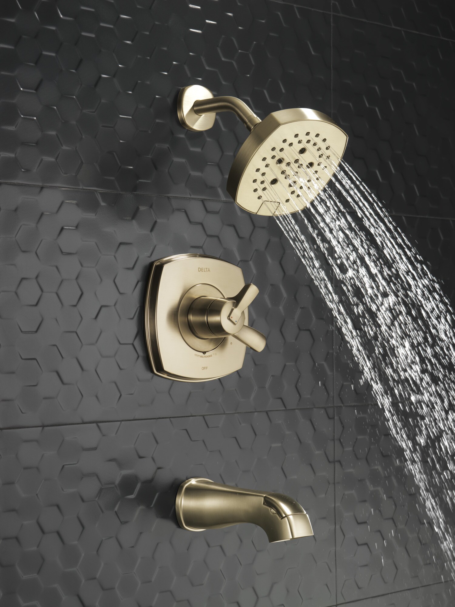 Delta T17476-CZ-PR Tub-Shower-Faucets - View #2