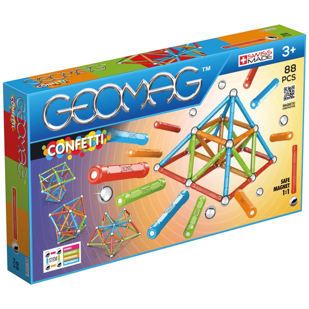 Geomag Color Colour Blocks SWISS MADE Magnetic Building Set Classic Construction 
