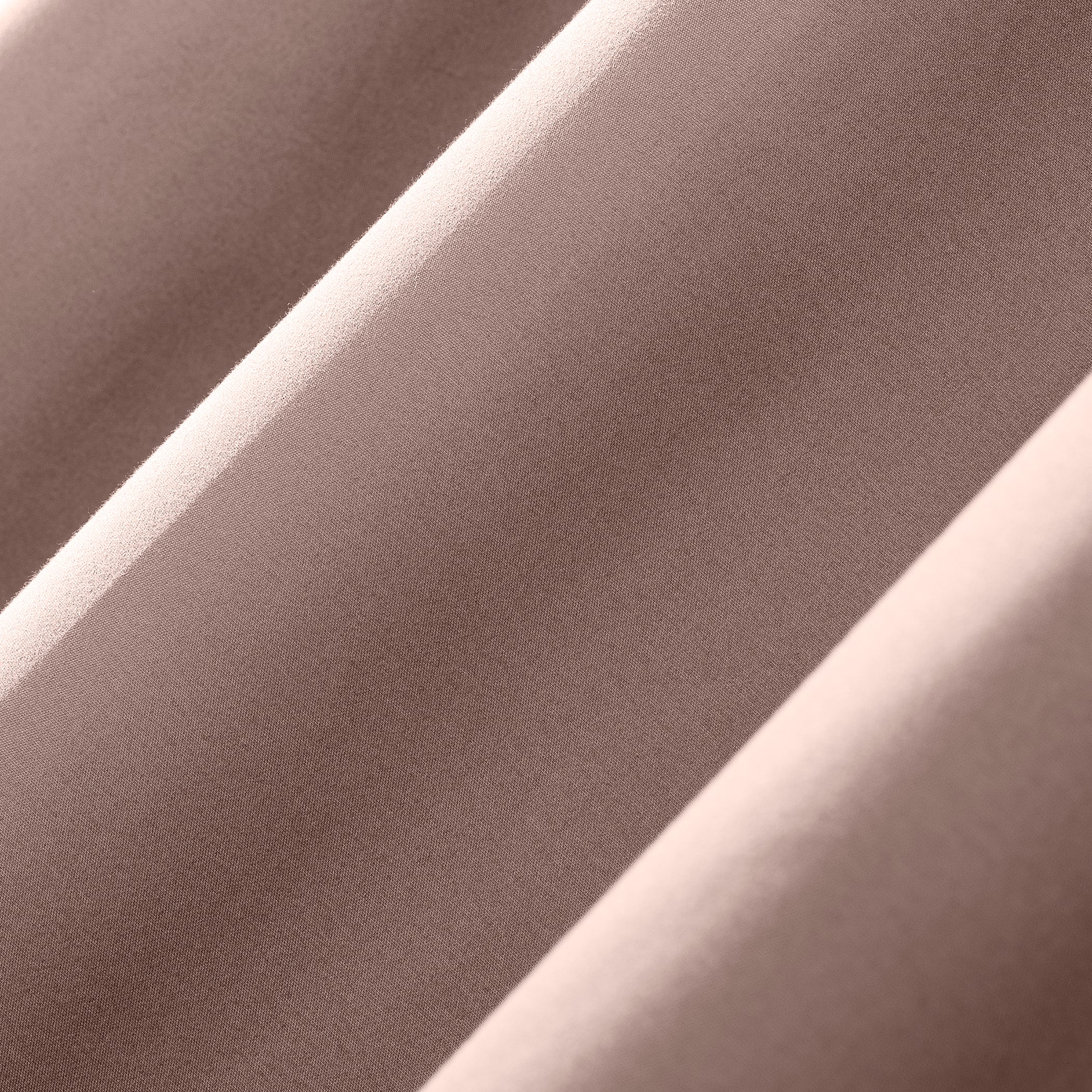 Blush Polyester Blackout Thermal Back Tab Curtain Panel