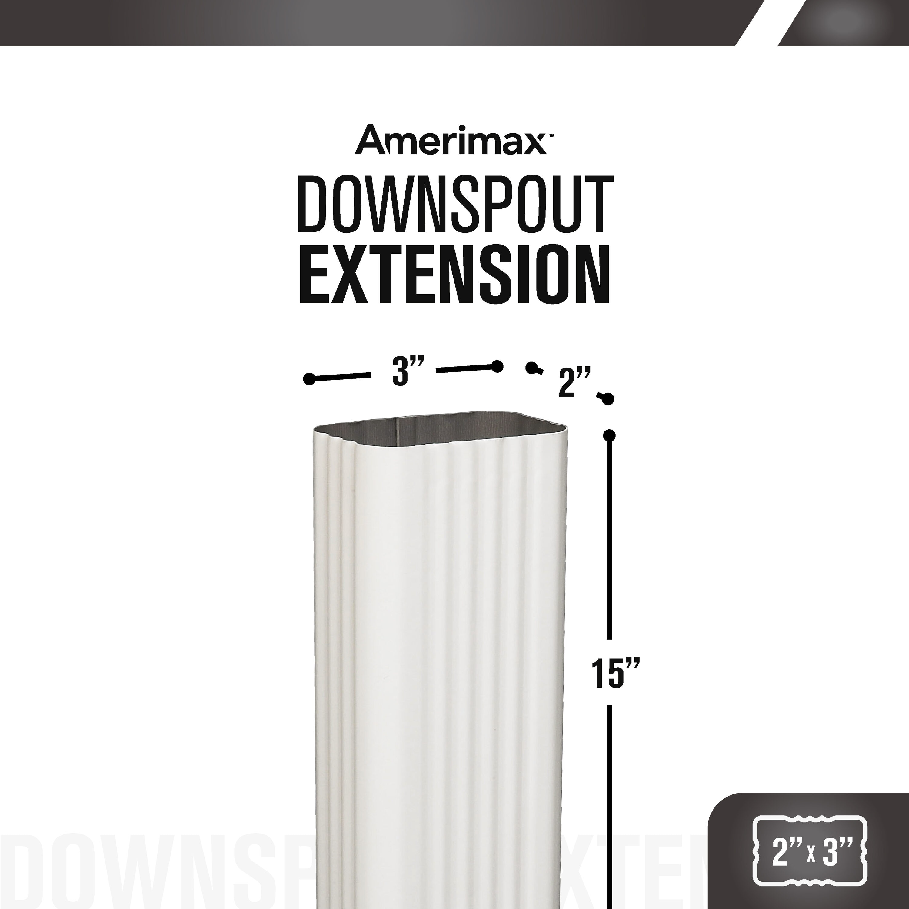 Amerimax 33075 Downspout-Components - View #3