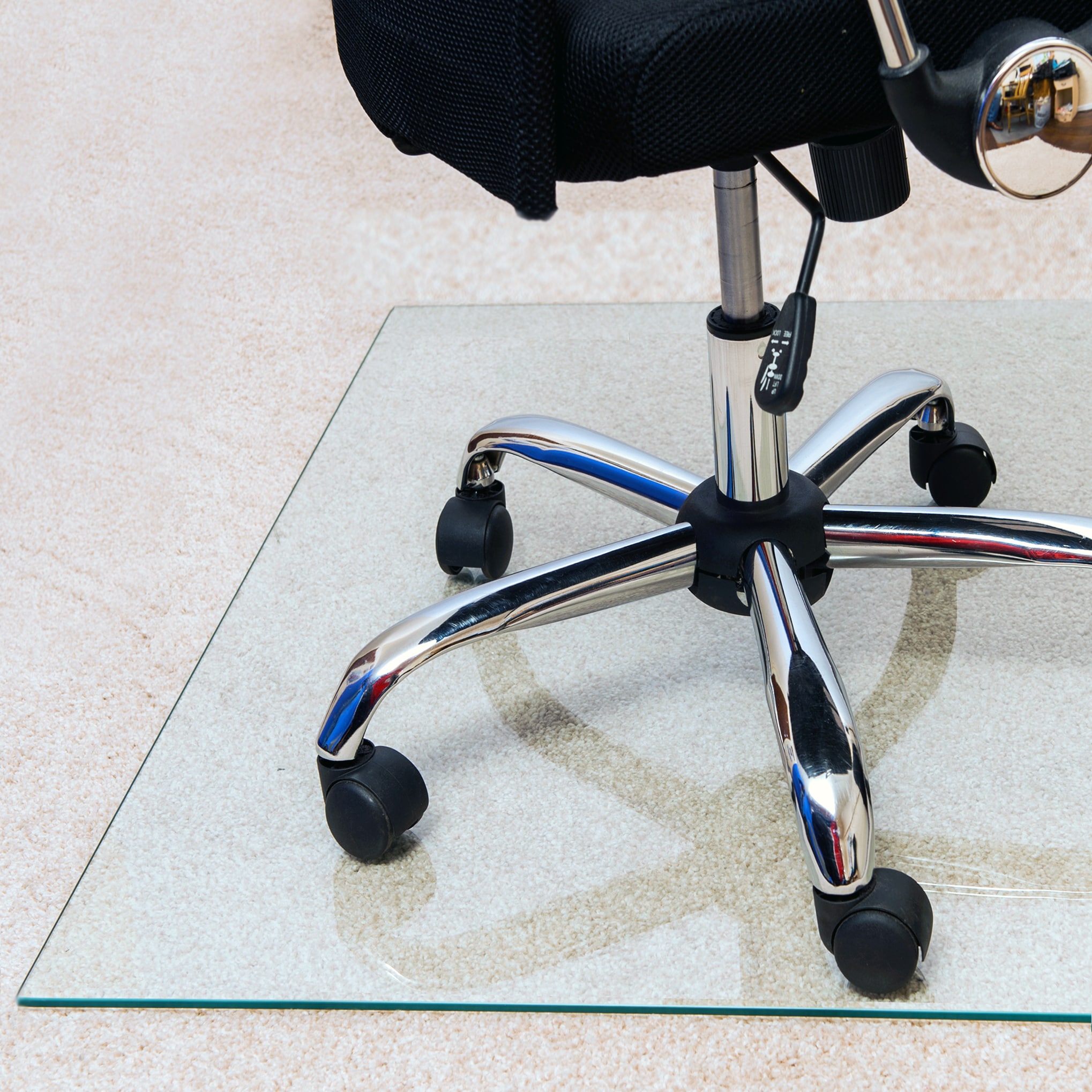 Mount-It Clear Desk Chair Mat