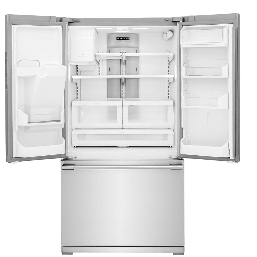 subzero double door fridge
