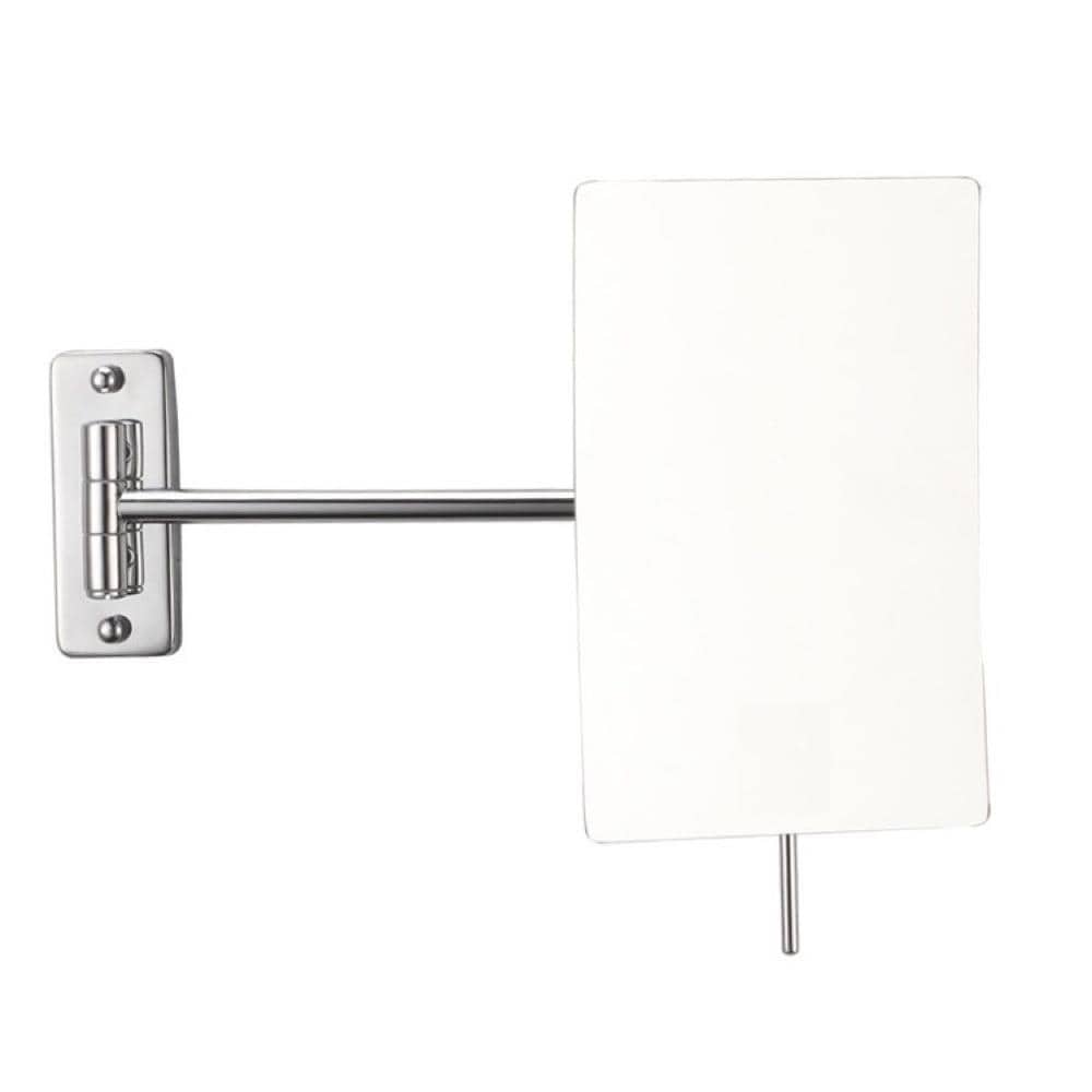Nameeks NMKS AR7727 Glimmer 5.9-in x 8.5-in Chrome 1X Fog Resistant Wall-mounted Vanity Mirror