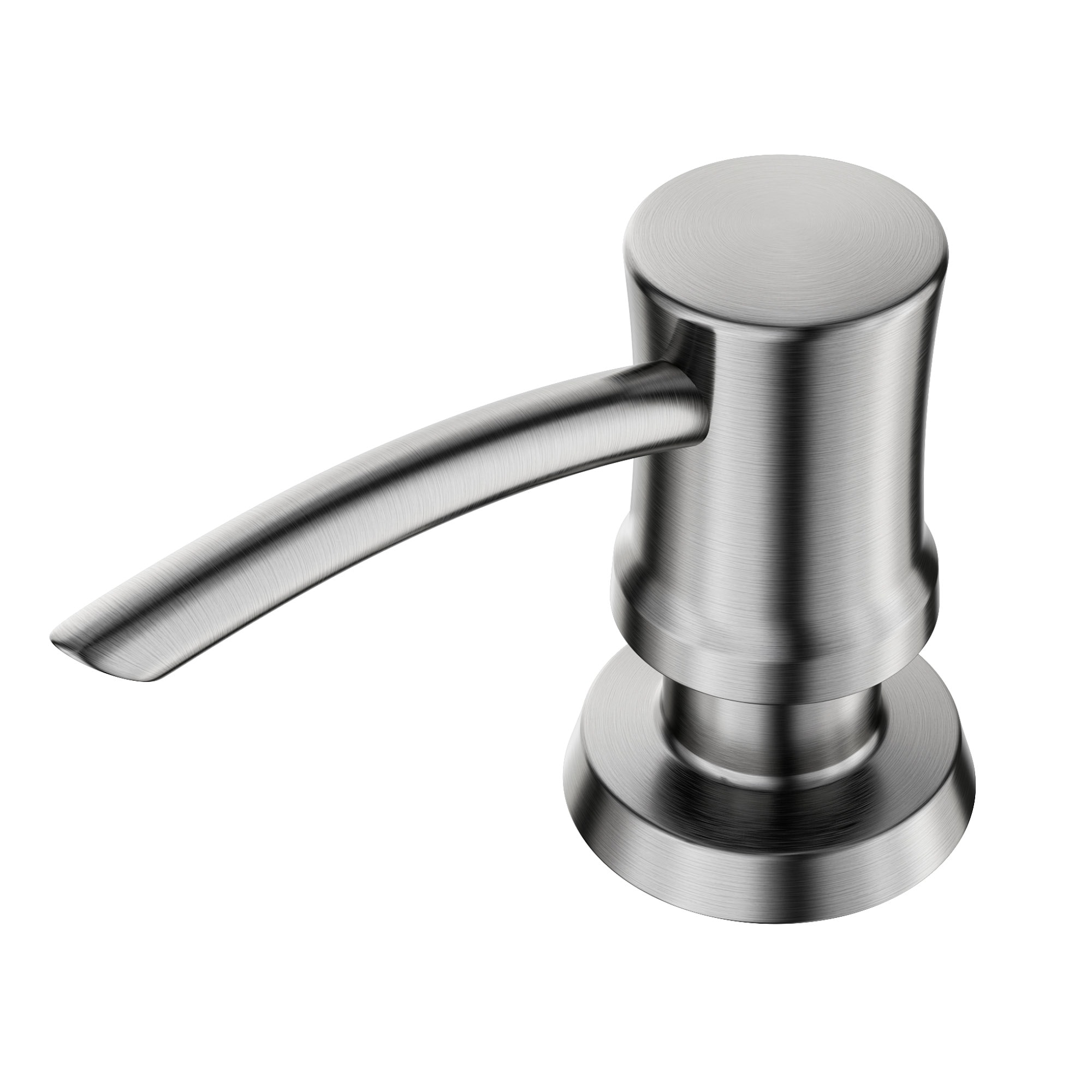 Kraus KSD-54SS Stainless Steel 17-oz. Capacity Deck-mount Soap and Lotion Dispenser