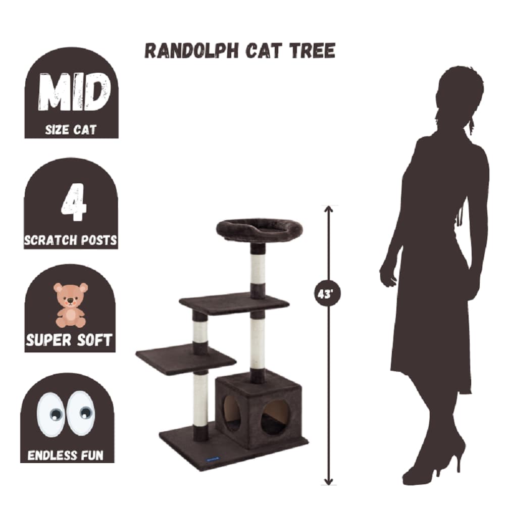 Sam's Pets SP-CT1289BR Cat-Trees - View #3