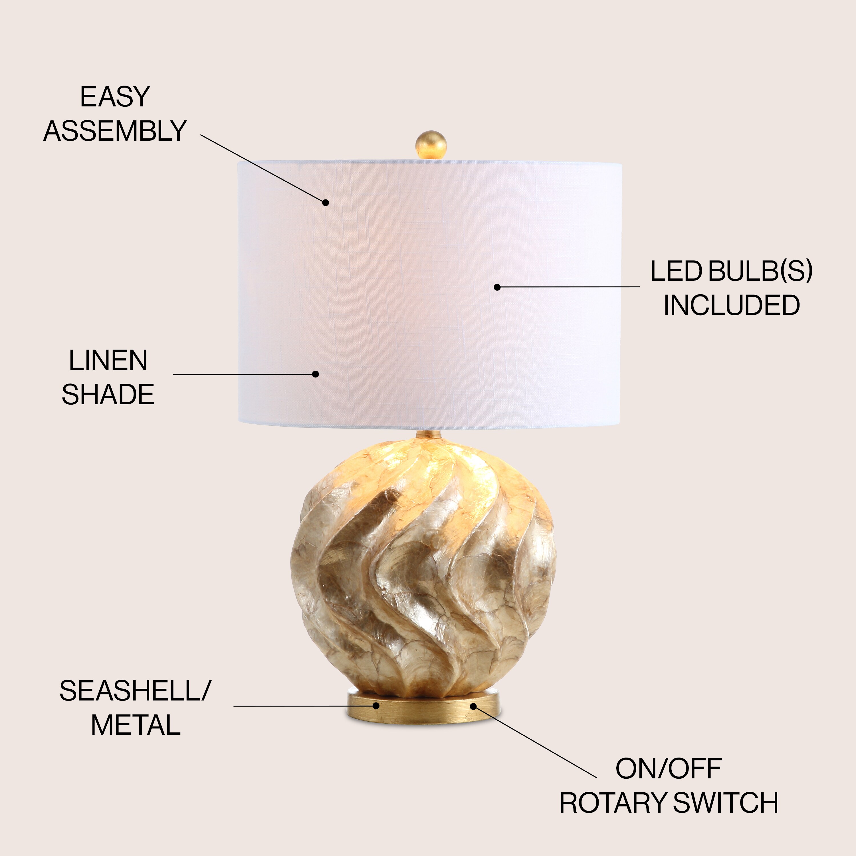 JONATHAN  Y JYL6204A Table-Lamps - View #3